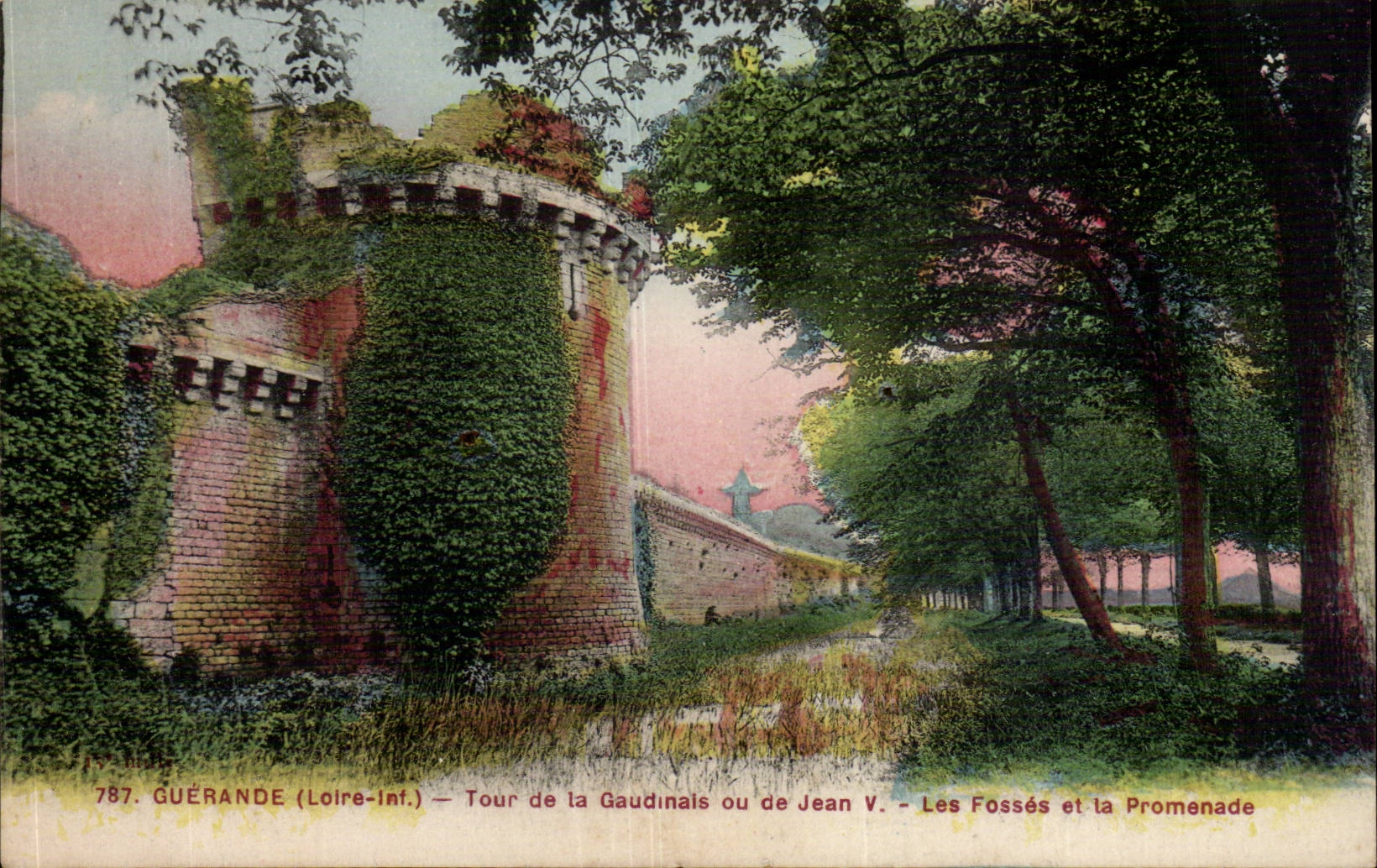 Guerande - Tower of Gaudinals or Jean V Pits and the Walk - CPA