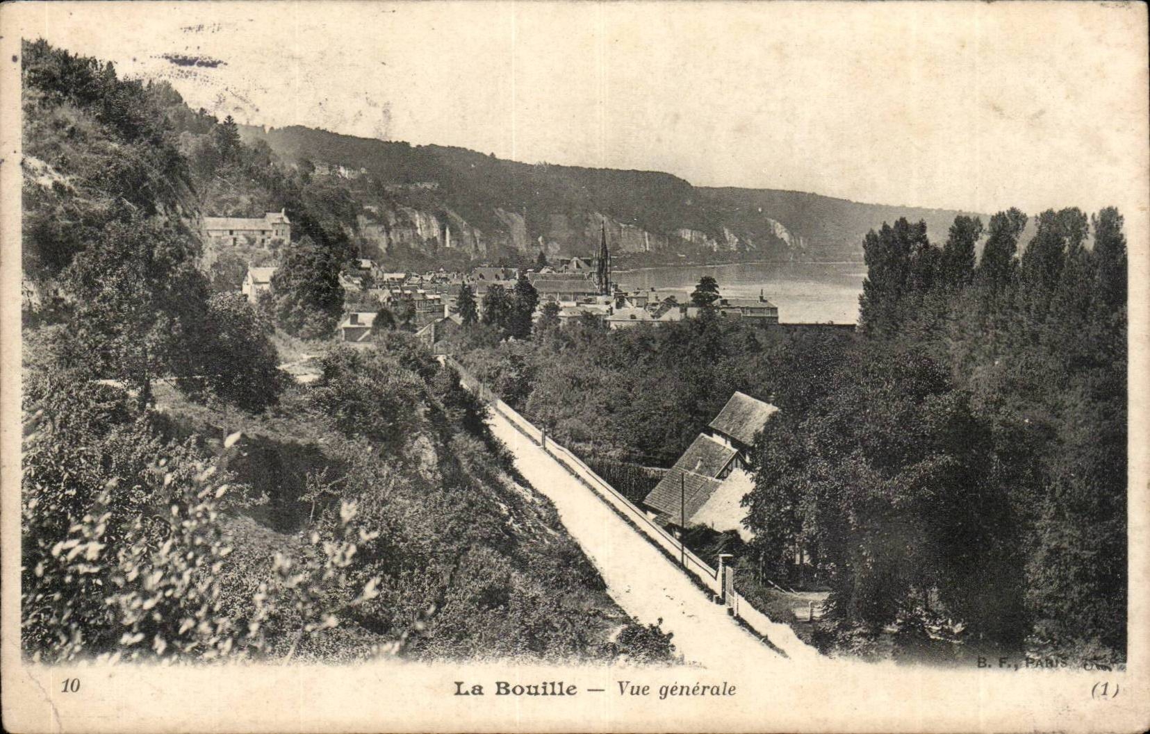 La Bouille - Vue Generale - CPA 