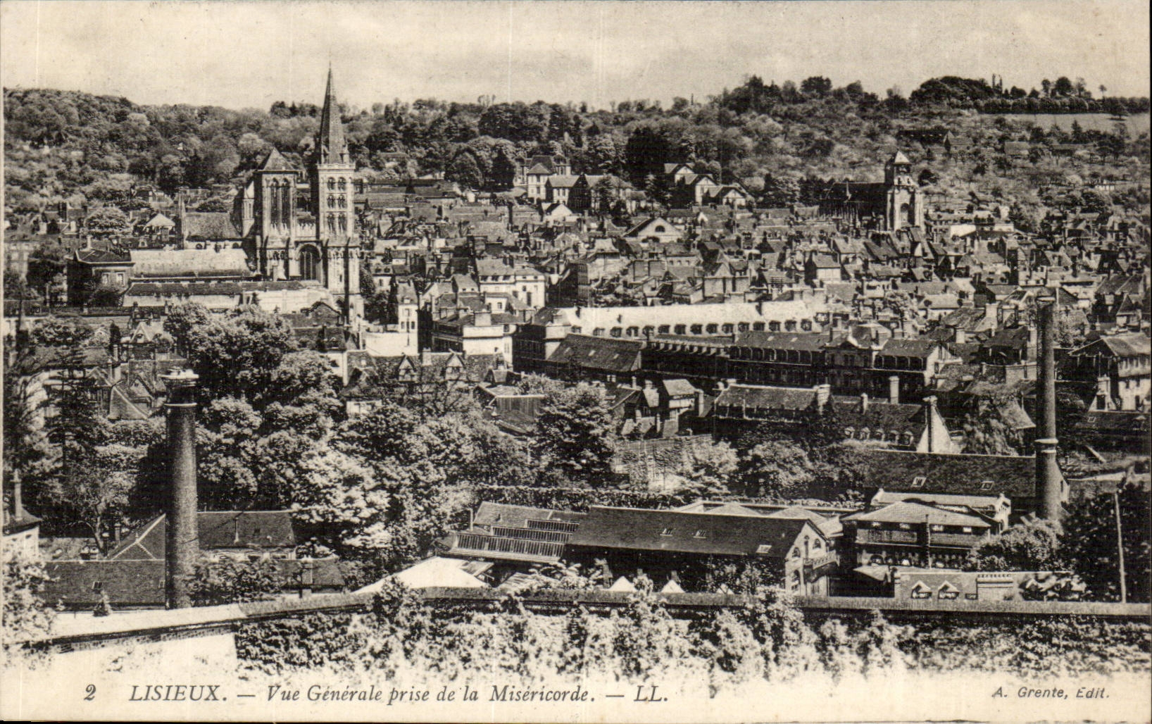 Die Lisieux Ansicht vertreten von der Gnade - CPA