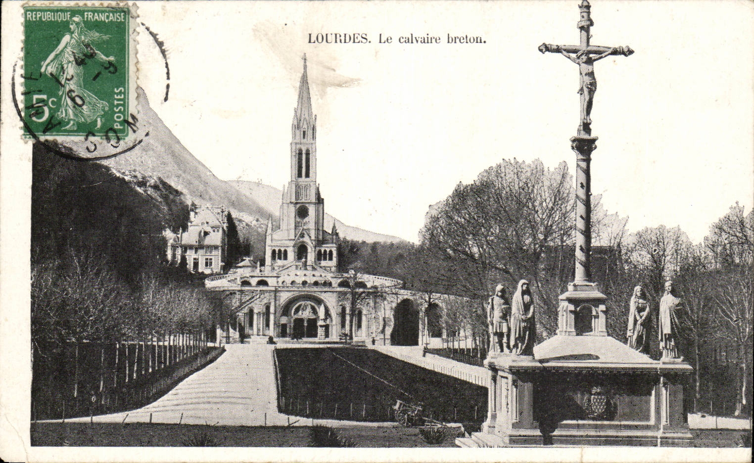 Lourdes CPA the Breton martyrdom