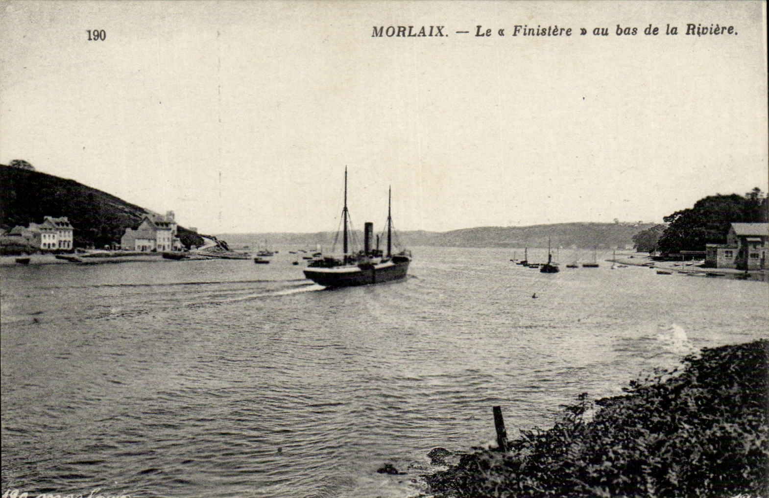Morlaix CPA Le Finistere au bas de la Riviere