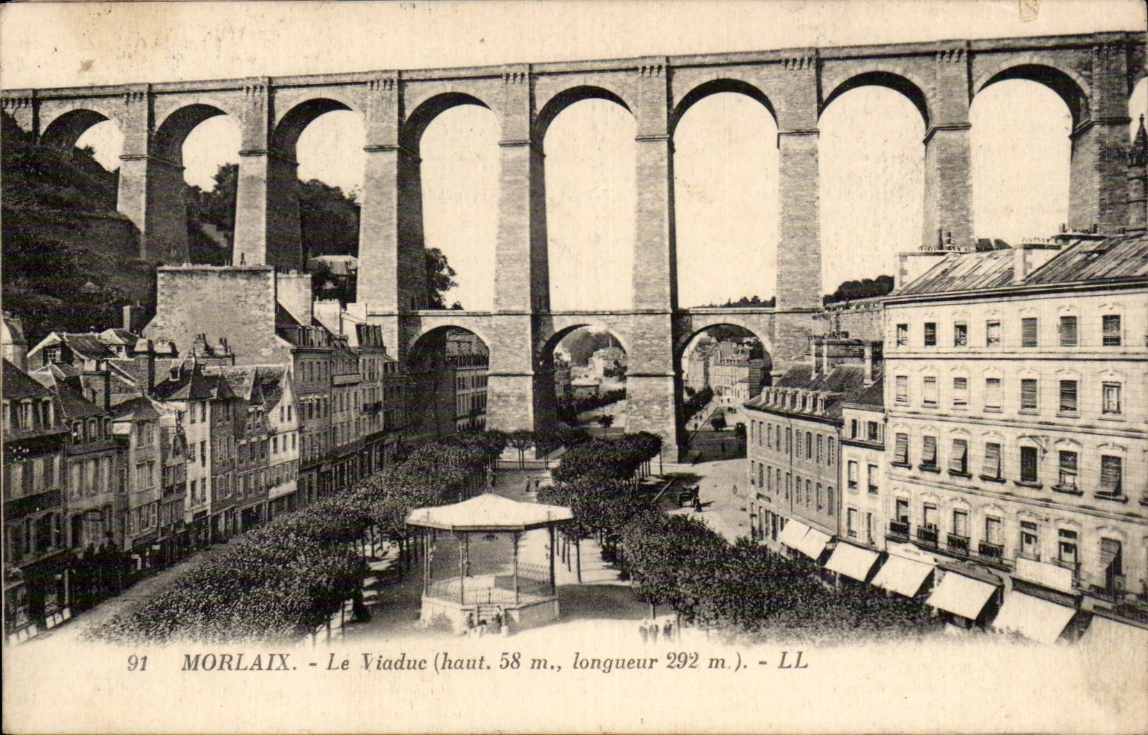 Morlaix CPA Le viaduc