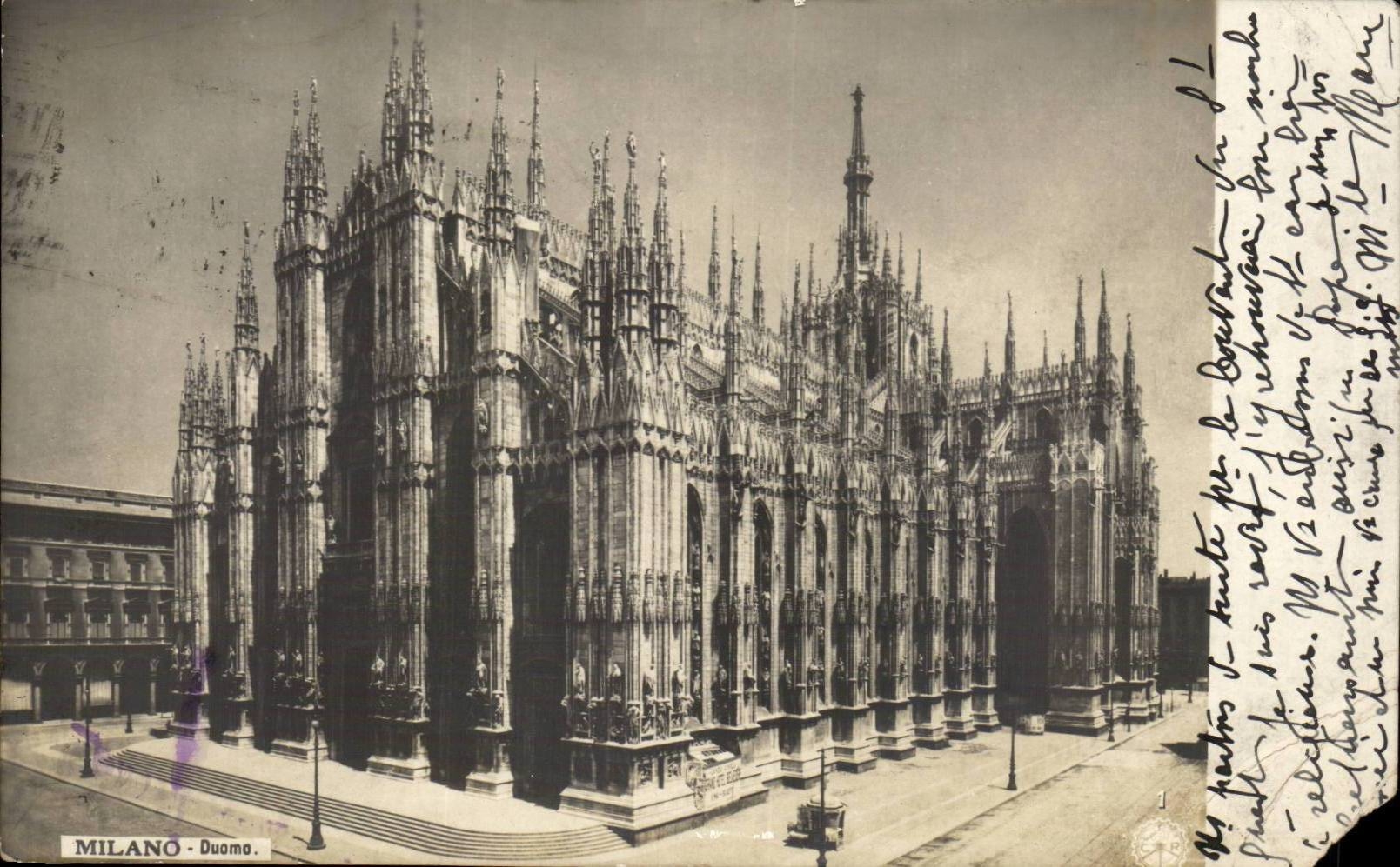 Italy Italy Milano Duomo CPA