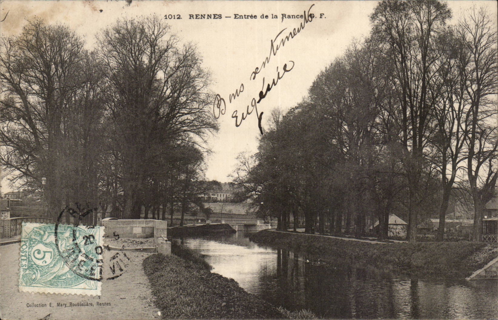 Rennes CPA Entree de la Rance