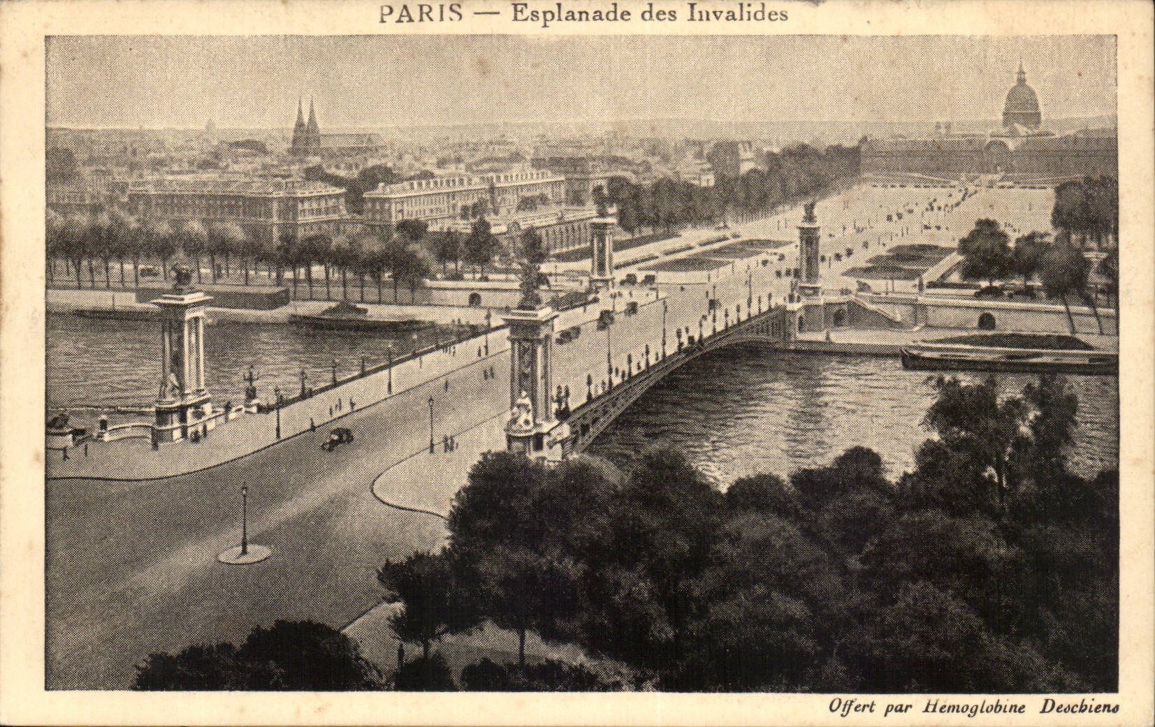 Paris CPA Esplanade of Invalides