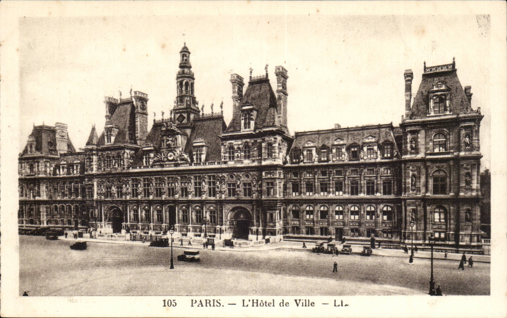 Paris CPA Hotel de ville