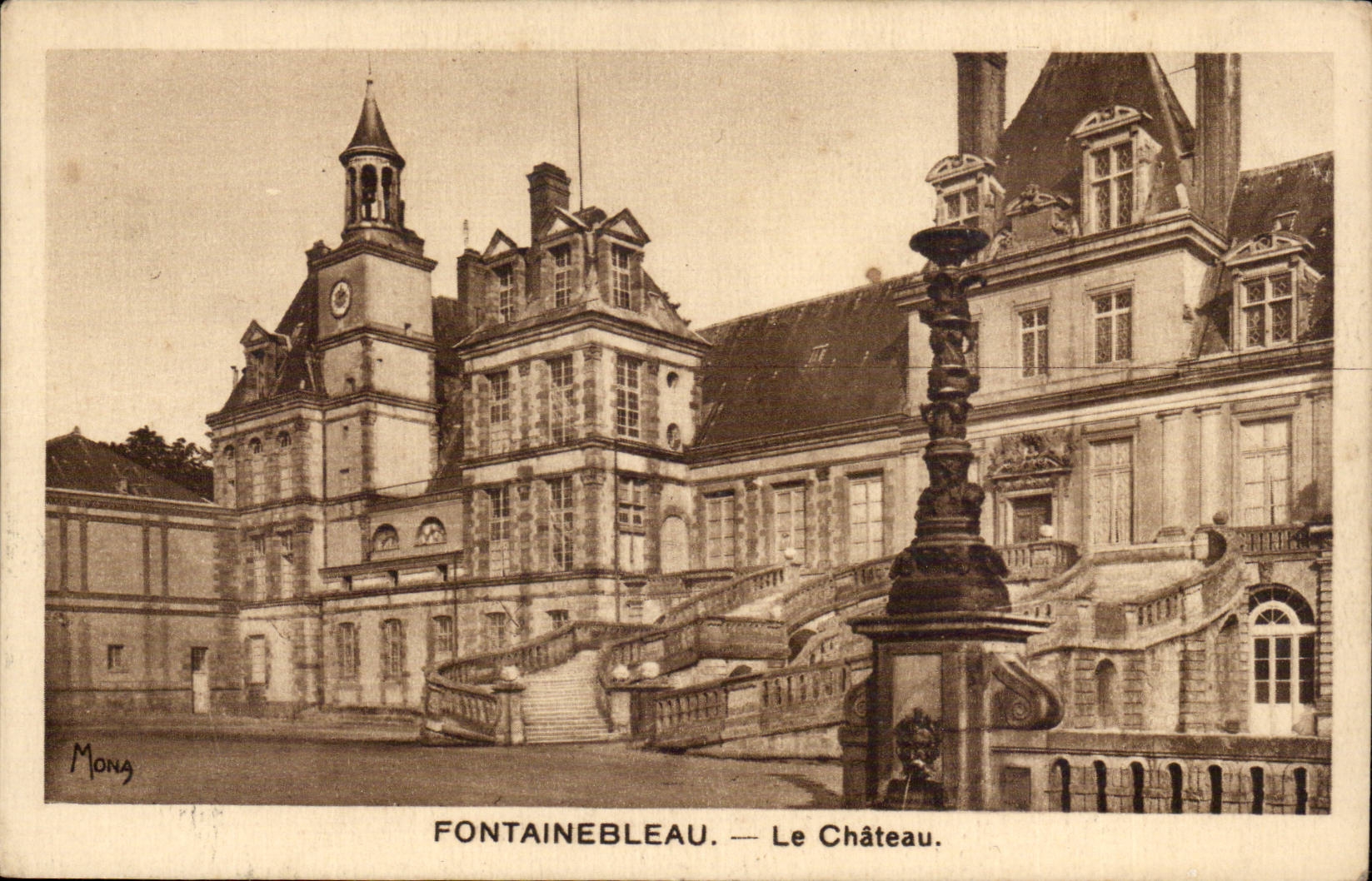Fontainebleau - the Castle - CPA