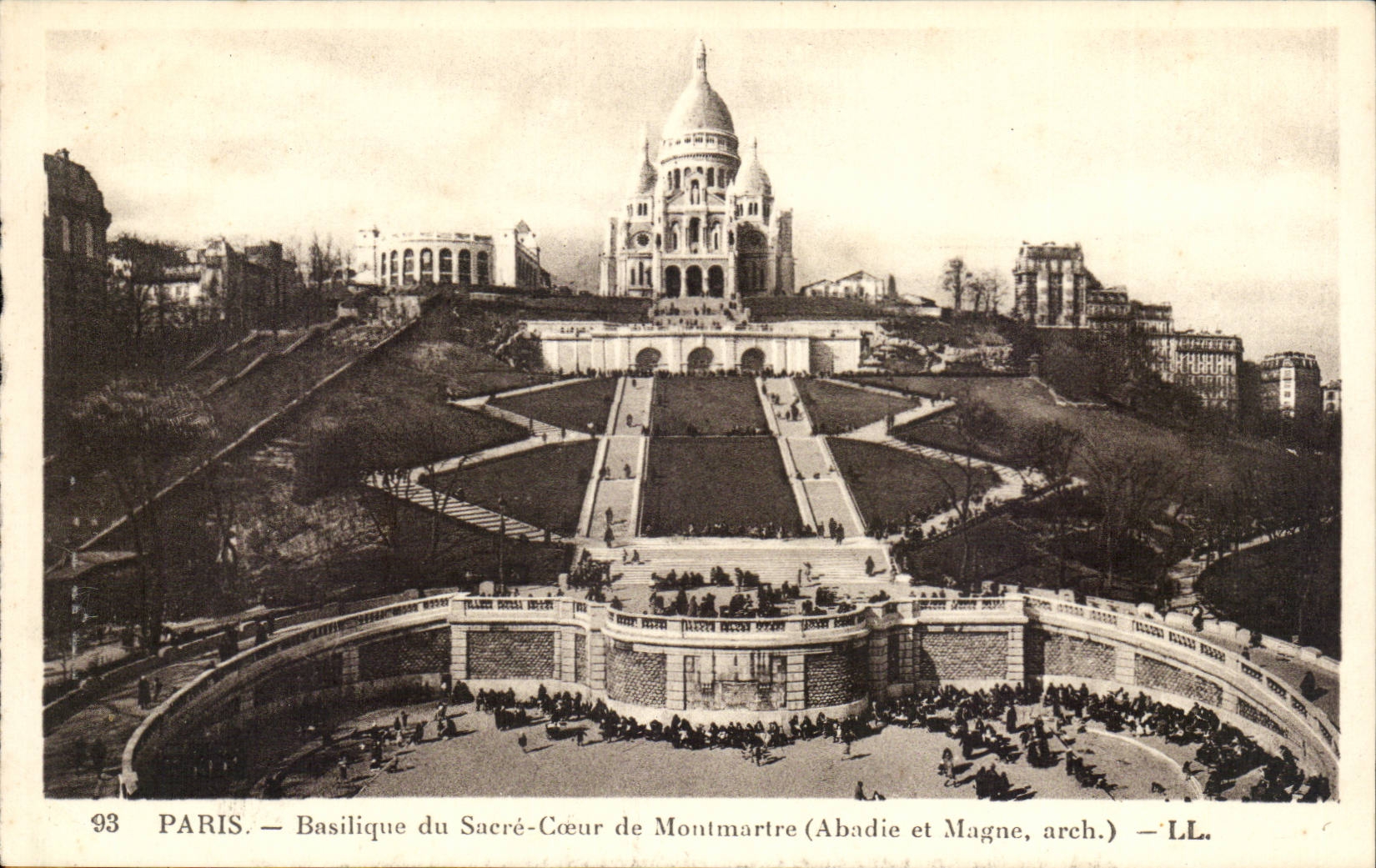 Paris CPA Basilique du SAcre Coeur de Montmartre
