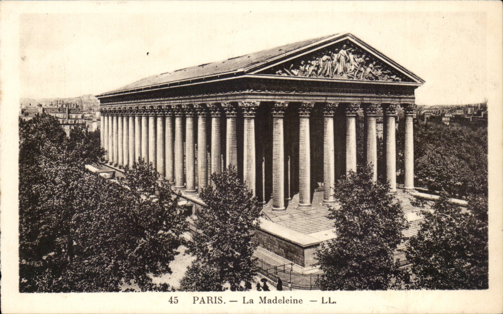 Paris CPA the Madeleine