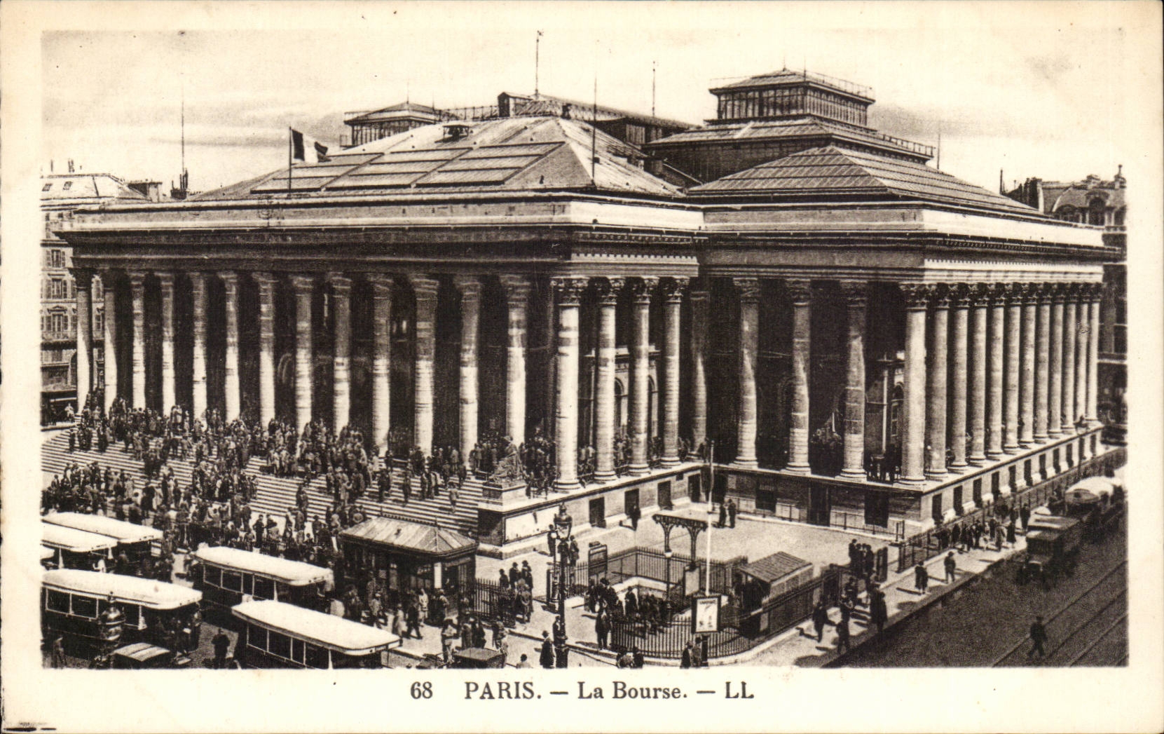 Paris CPA La Bourse