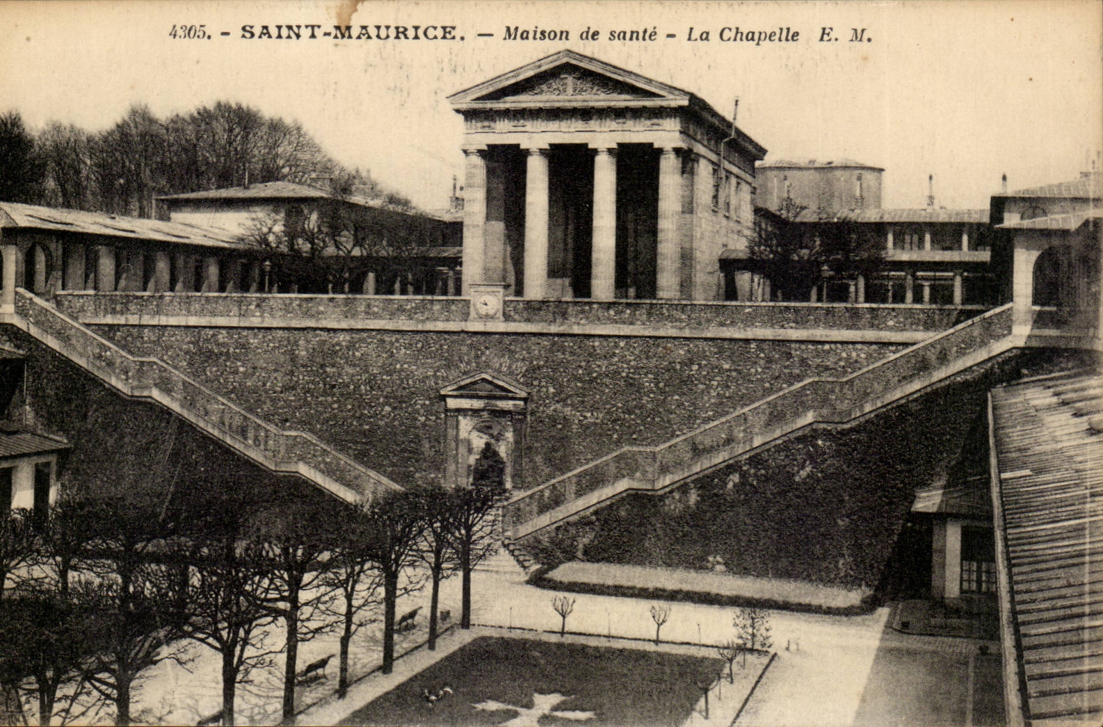 Saint Maurice CPa Maison de sante La chapelle