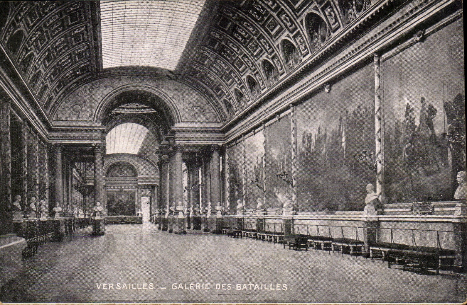 Versailles cPA Gallery of the Battles