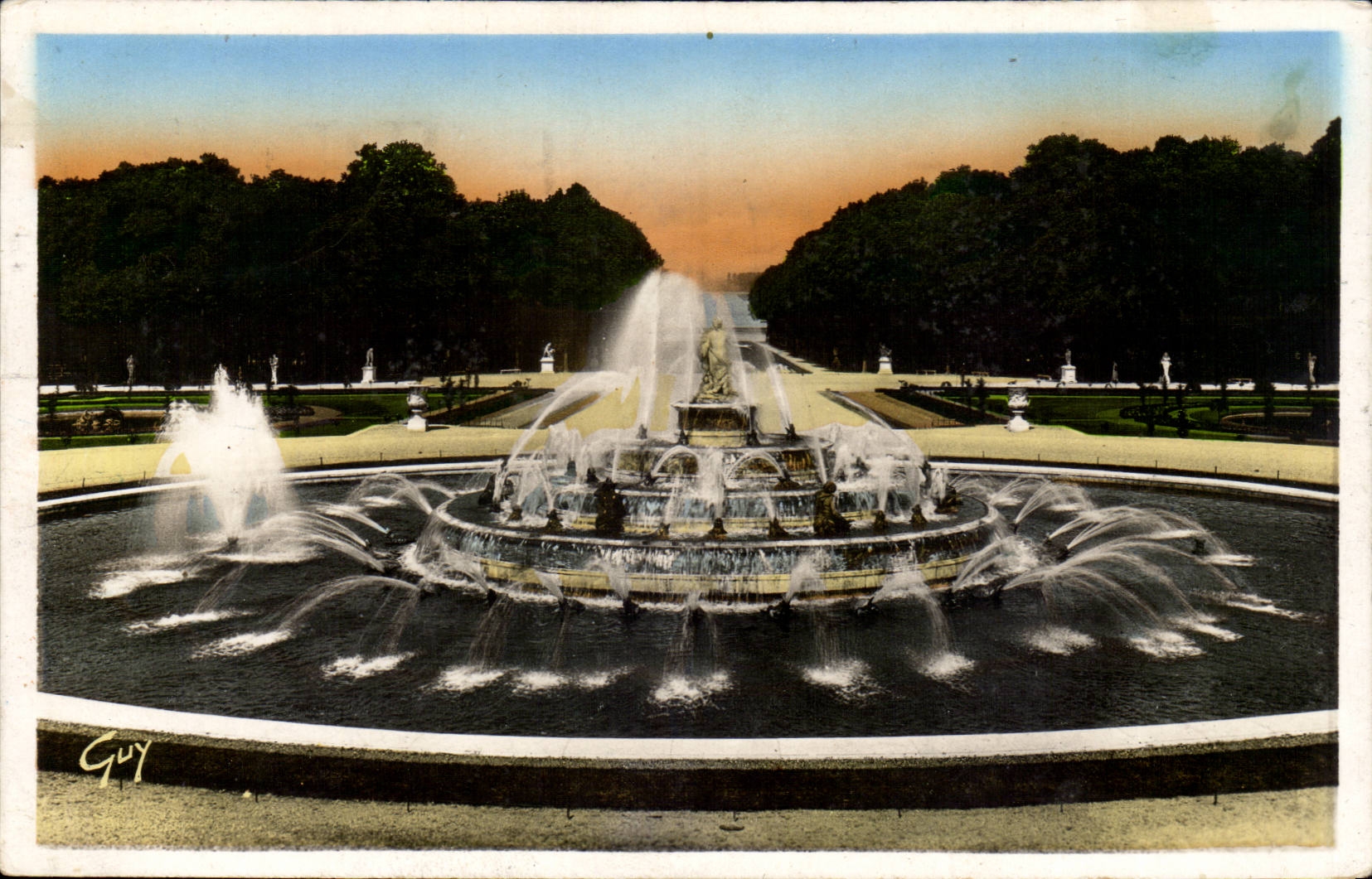 Versailles cPA Basin of Latone and large water