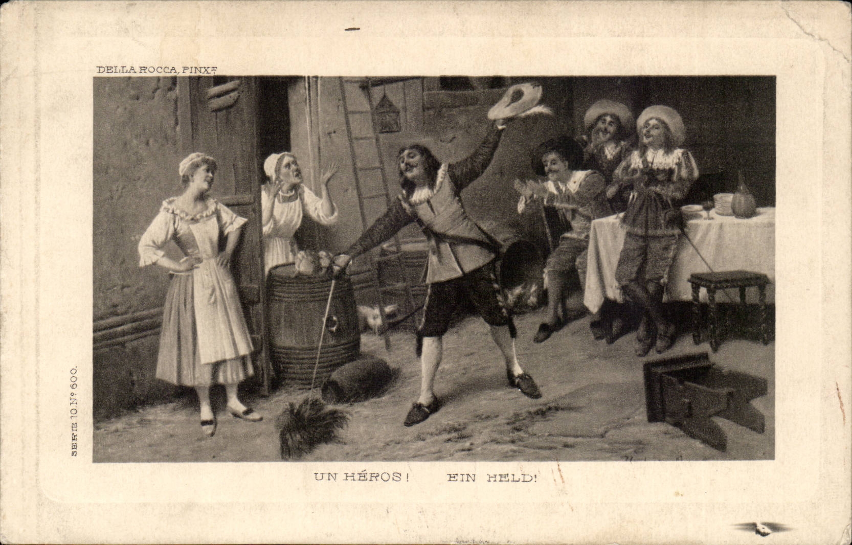 CPA Un heros Mousquetaire