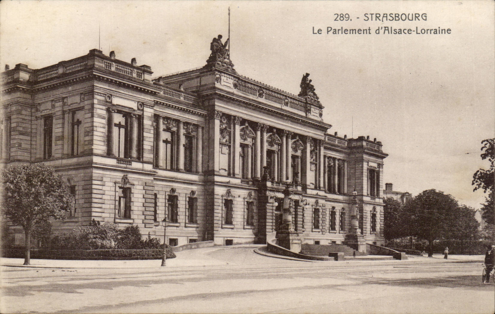 Strasbourg cPA Parliament of Lorraine Alsace