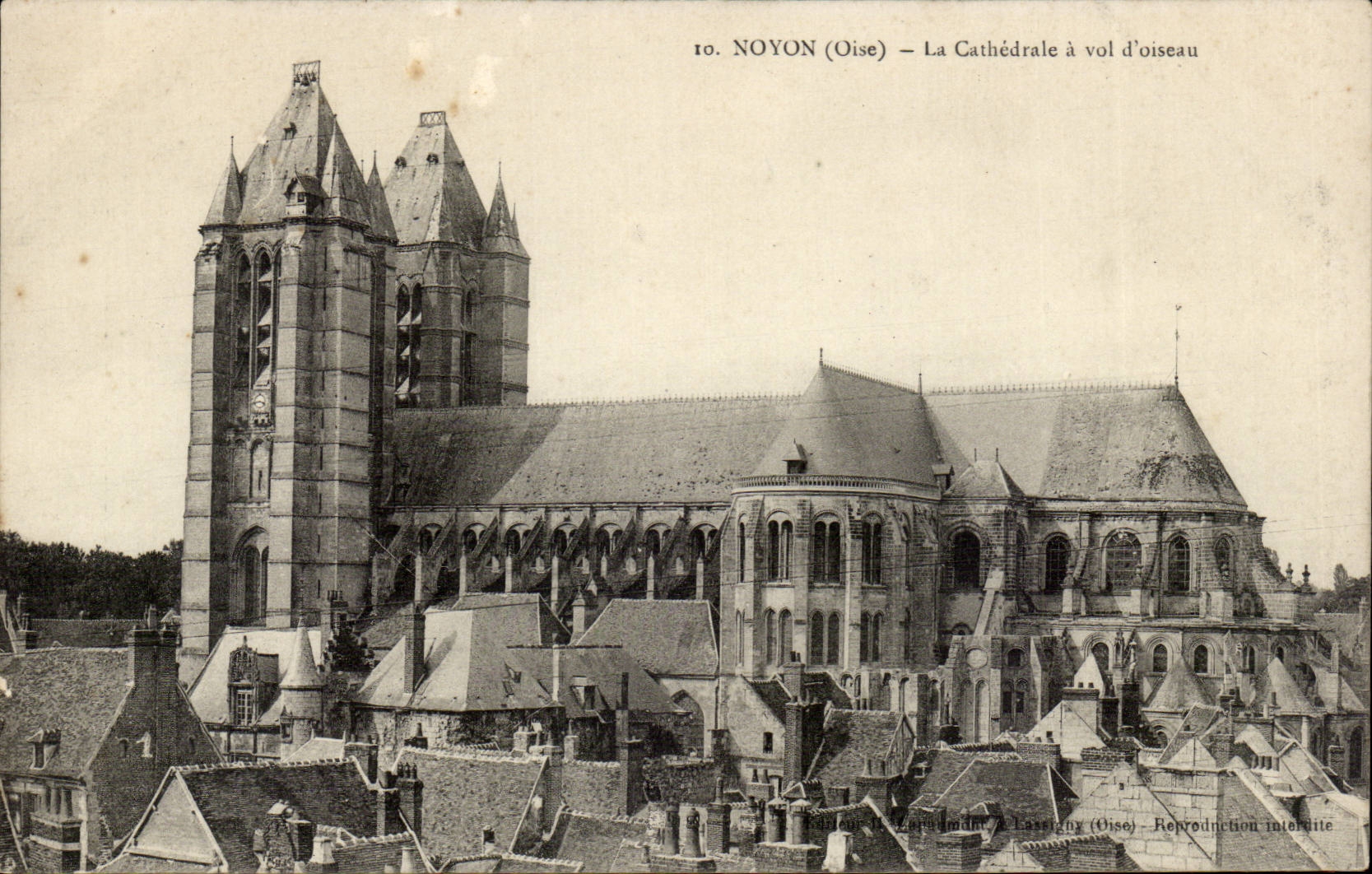 Boundary-line CPA the cathedral as the crow flies