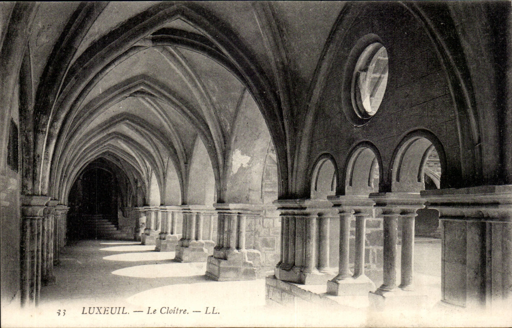 Luxeuil CPA the cloister