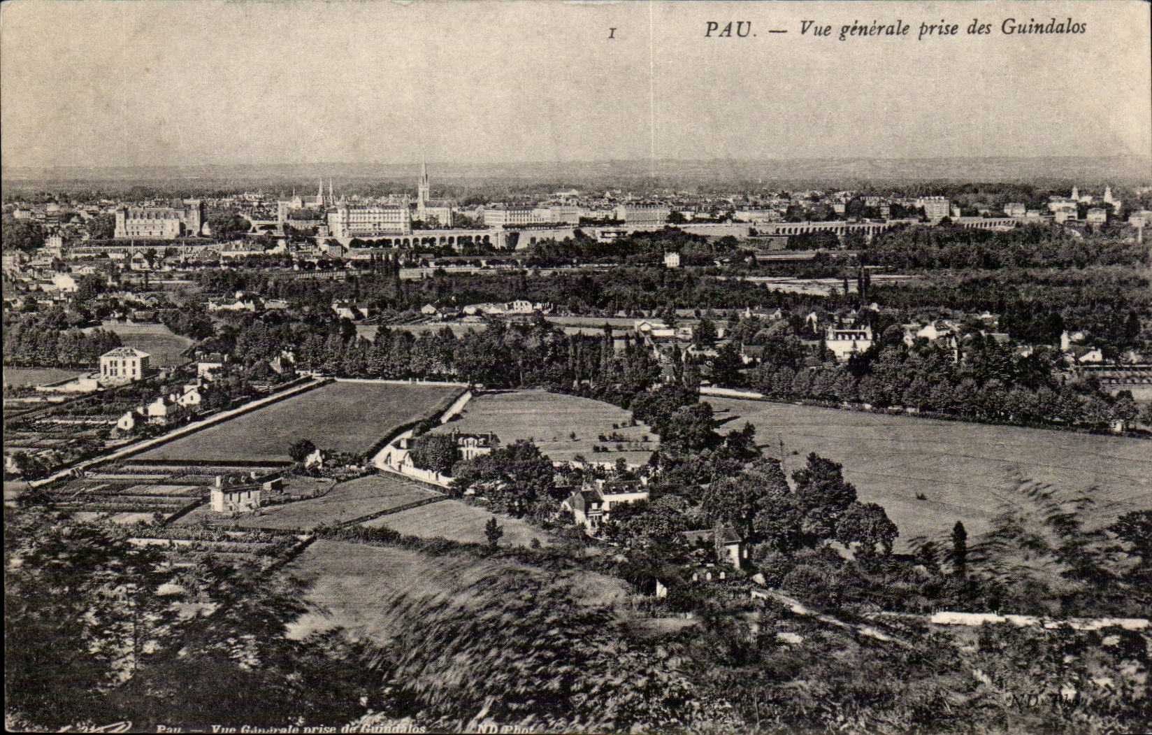 Ansicht die Pau-CPA vertreten von Guindalos