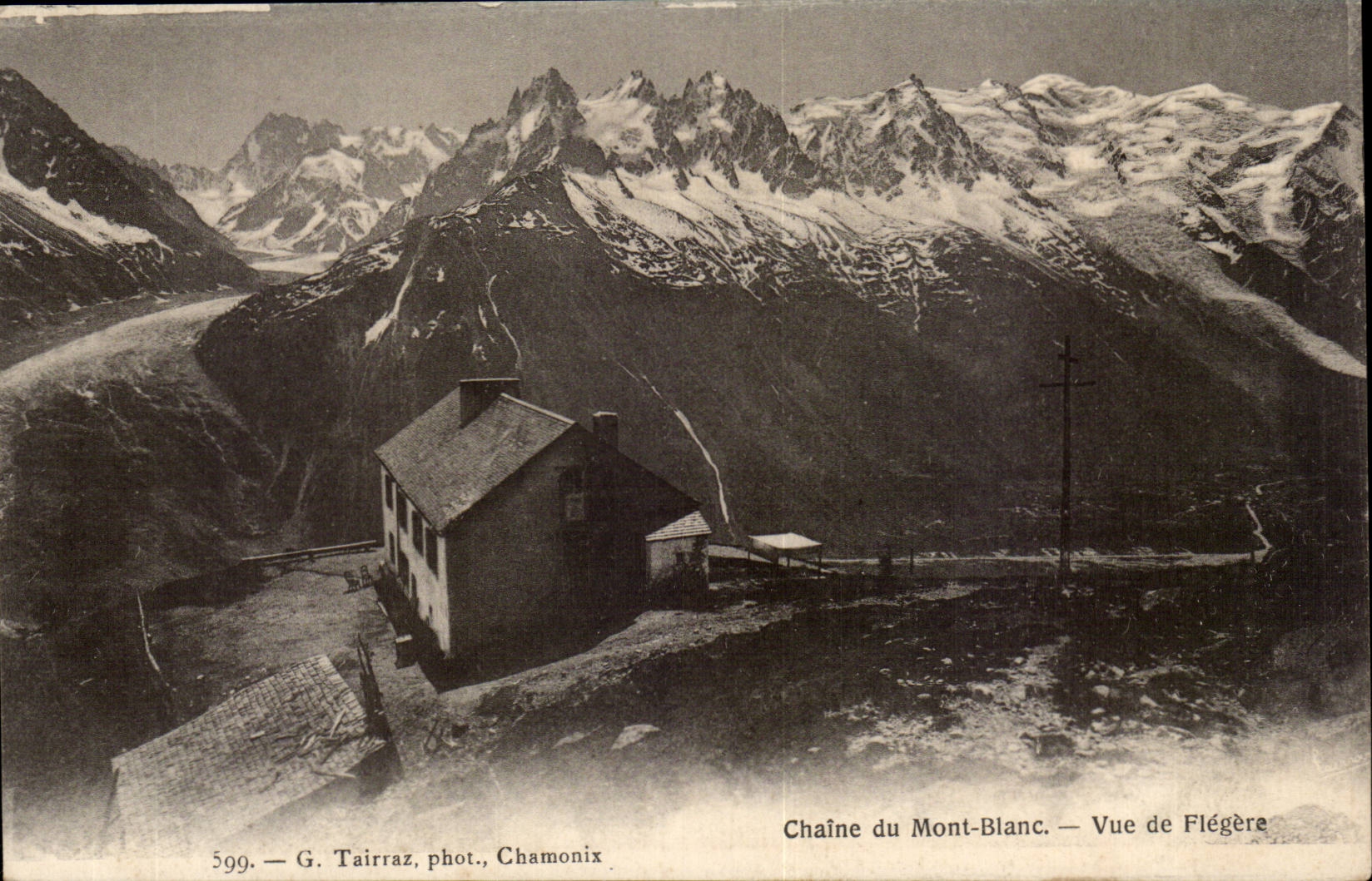 CPA Chains of Mont Blanc Vue of Flegere