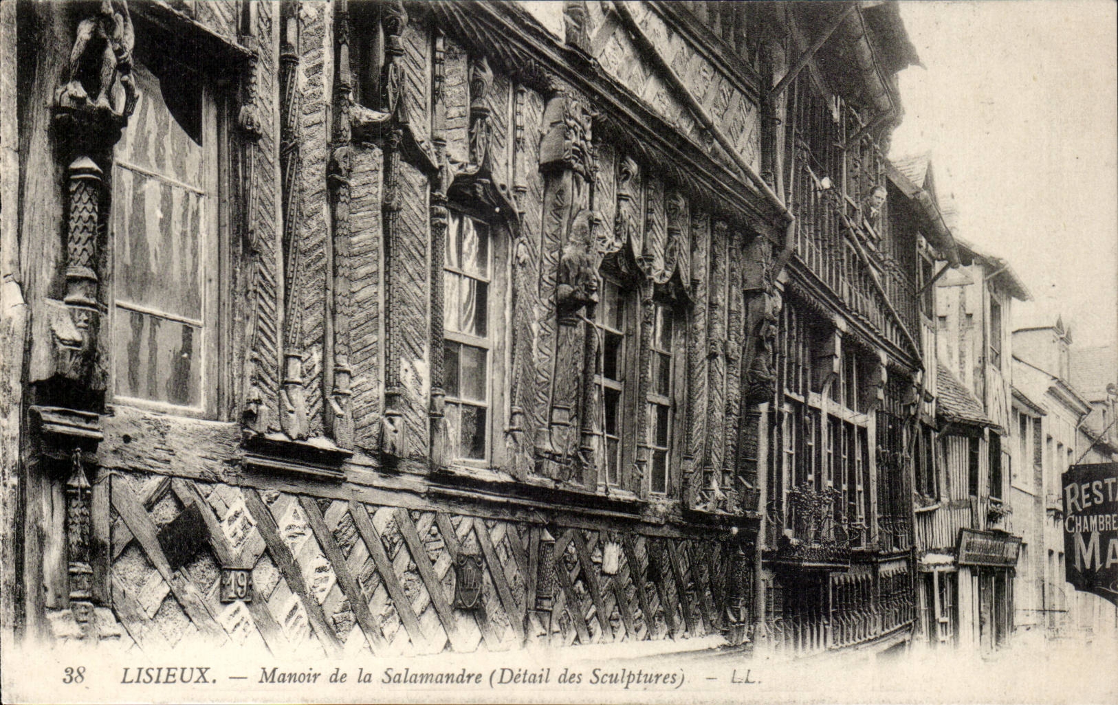 Lisieux - Landsitz des Salamander - CPA