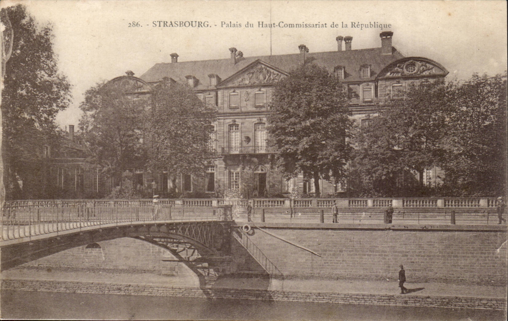 Strasbourg - Palate of Office of the High Commission of the Republic - CPA