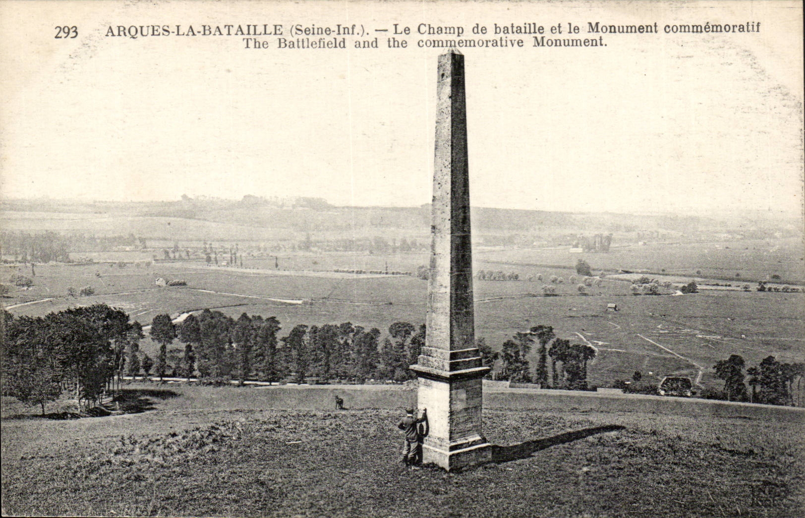 Kampf CPA wolben das Kampffeld und das Denkmal