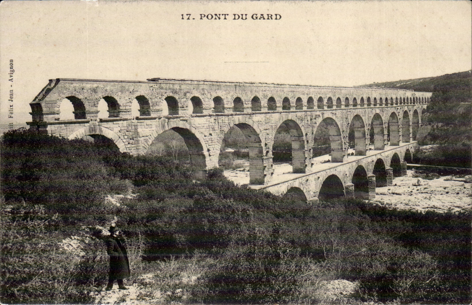 CPA the bridge of Gard