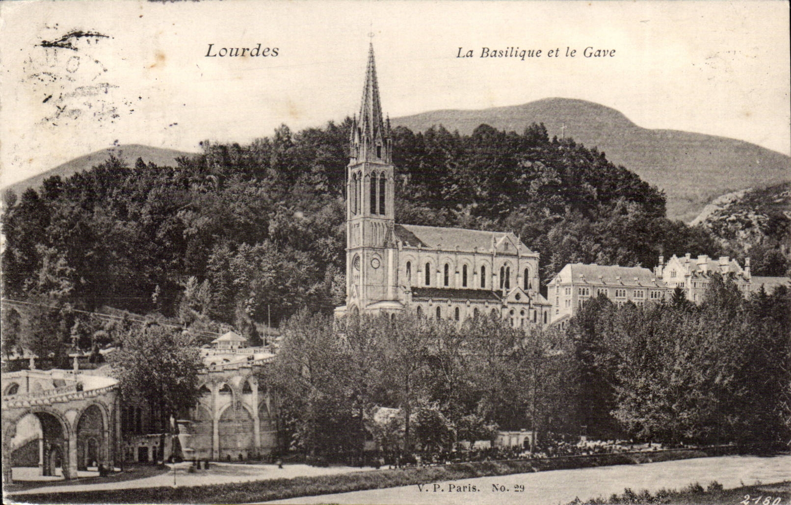 Lourdes CPA the basilica and GAve