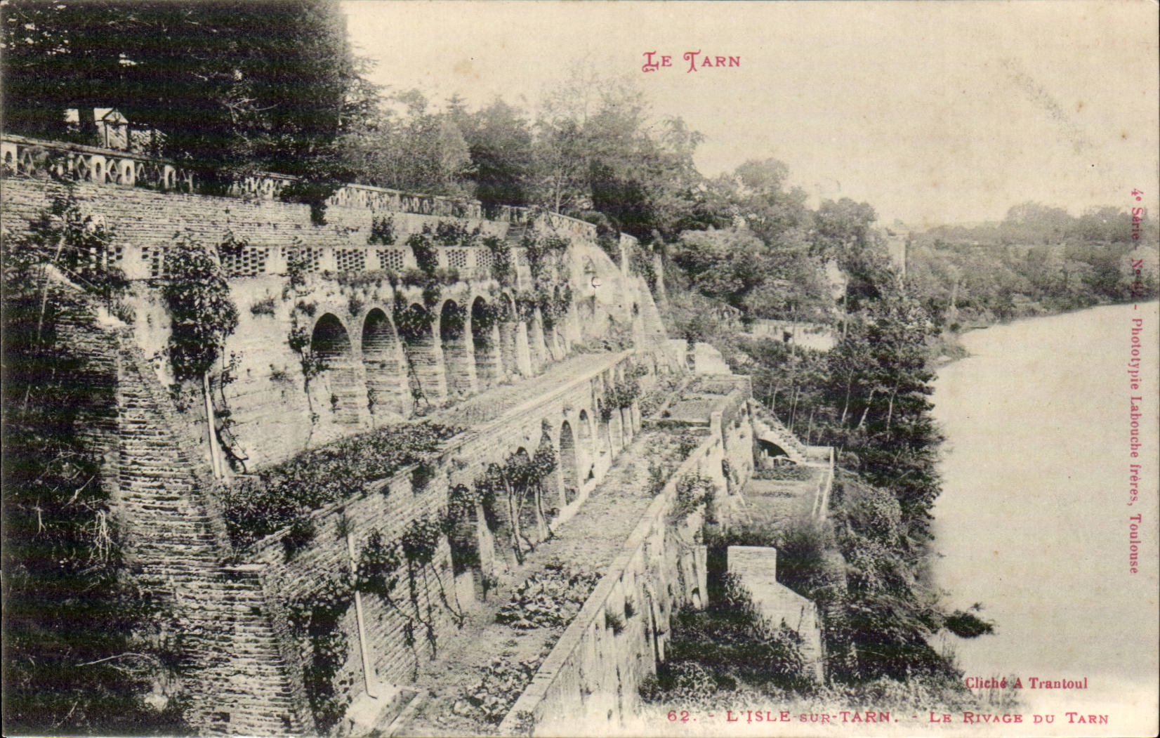 L'isle sur Adam CPA Le rivage du Tarn