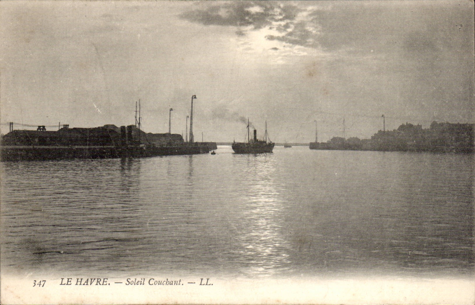 Le Havre CPA setting Sun