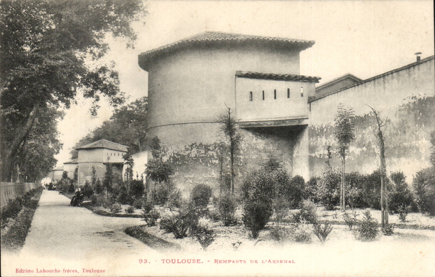 Toulouse CPA Walls of the arsenal