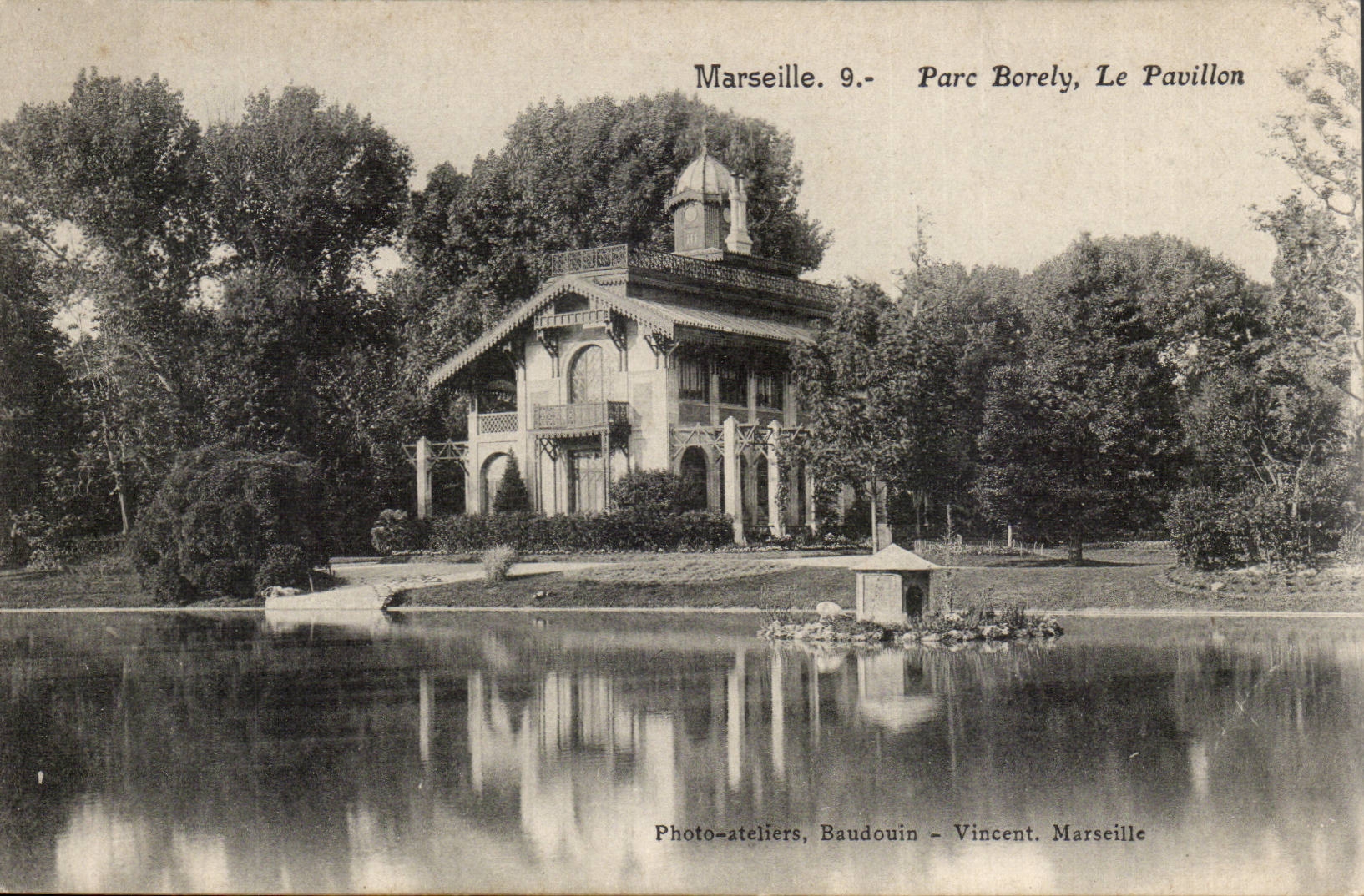 Marseille CPA Parc Borely Le pavillon
