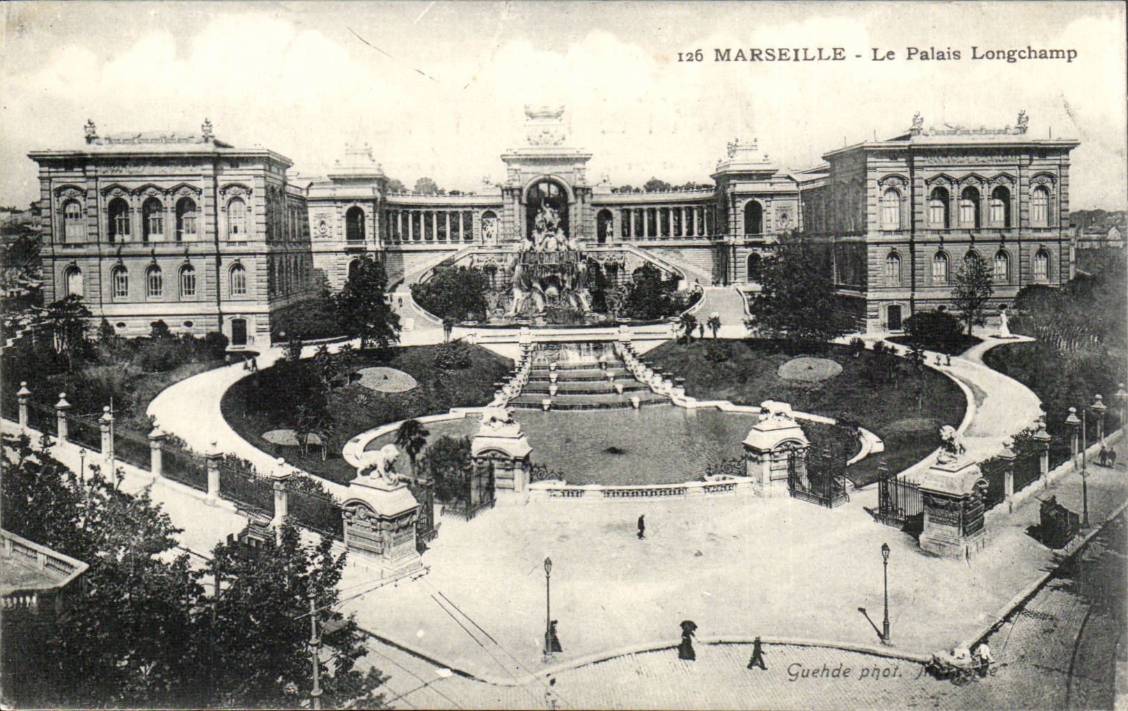 Marseille CPA le palais Longchamp