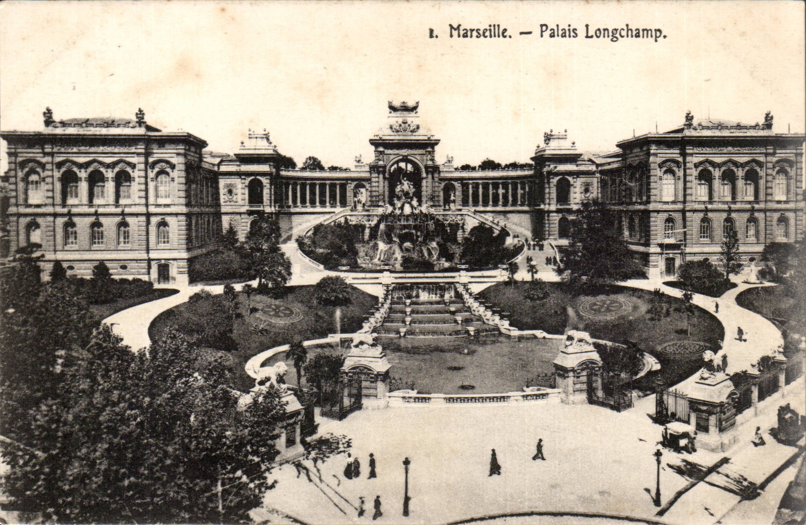 Marseille CPA Palais Longchamp