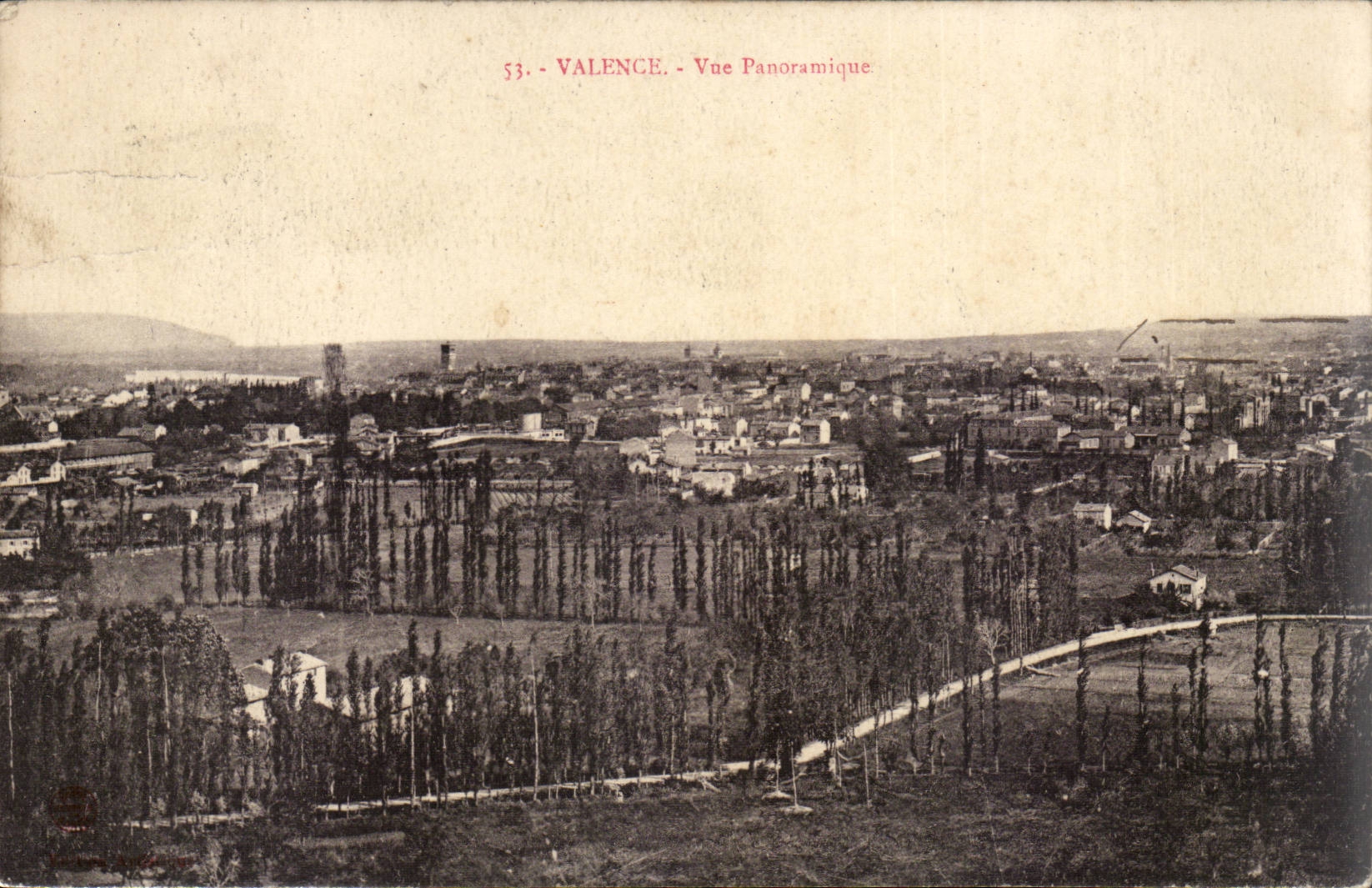 Panoramische Ansicht der Wertigkeit-CPA