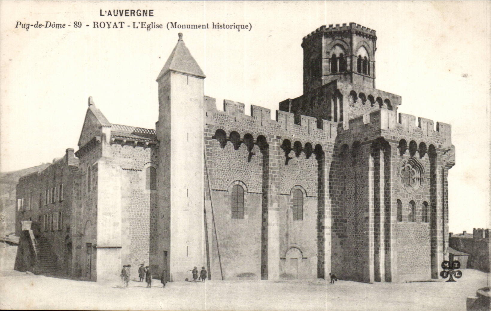 Royat CPA the church