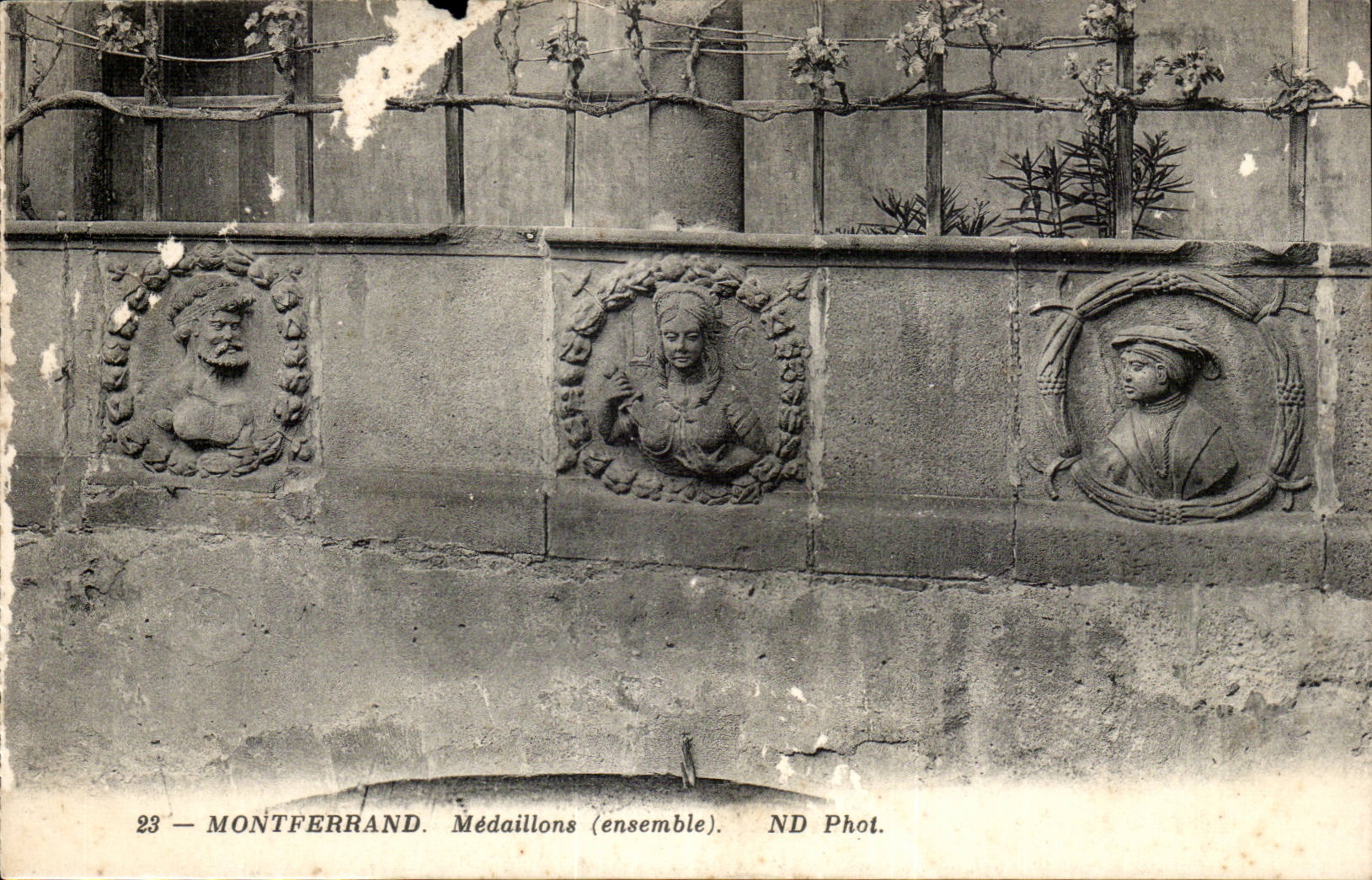 Montferrand CPA Medallions (together)