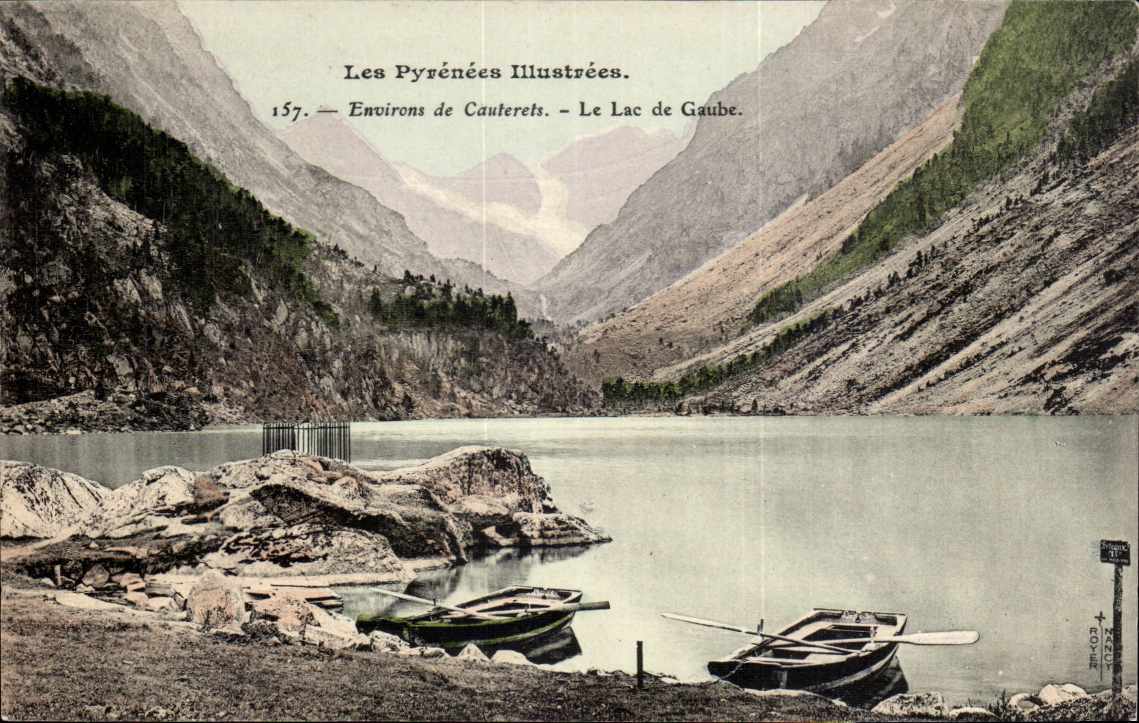 Surroundings of Cauterets CPA the Lake Gaube