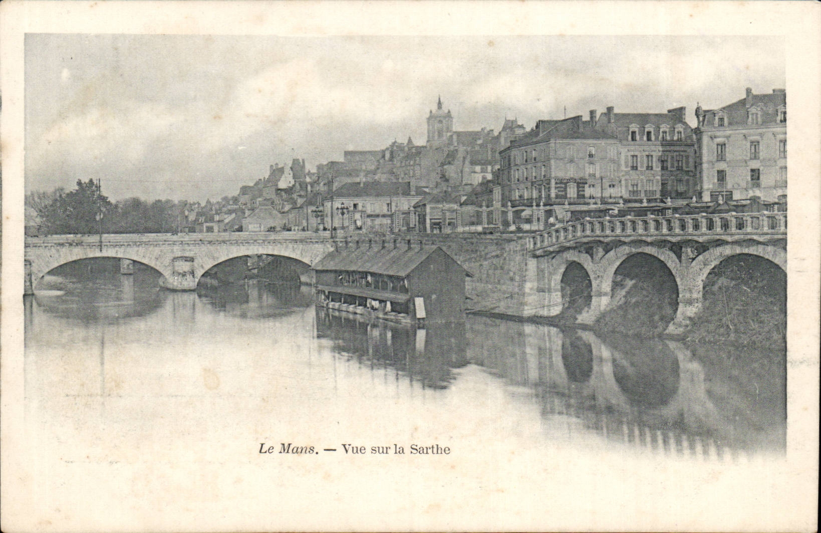 Mans CPA Seen on the Sarthe