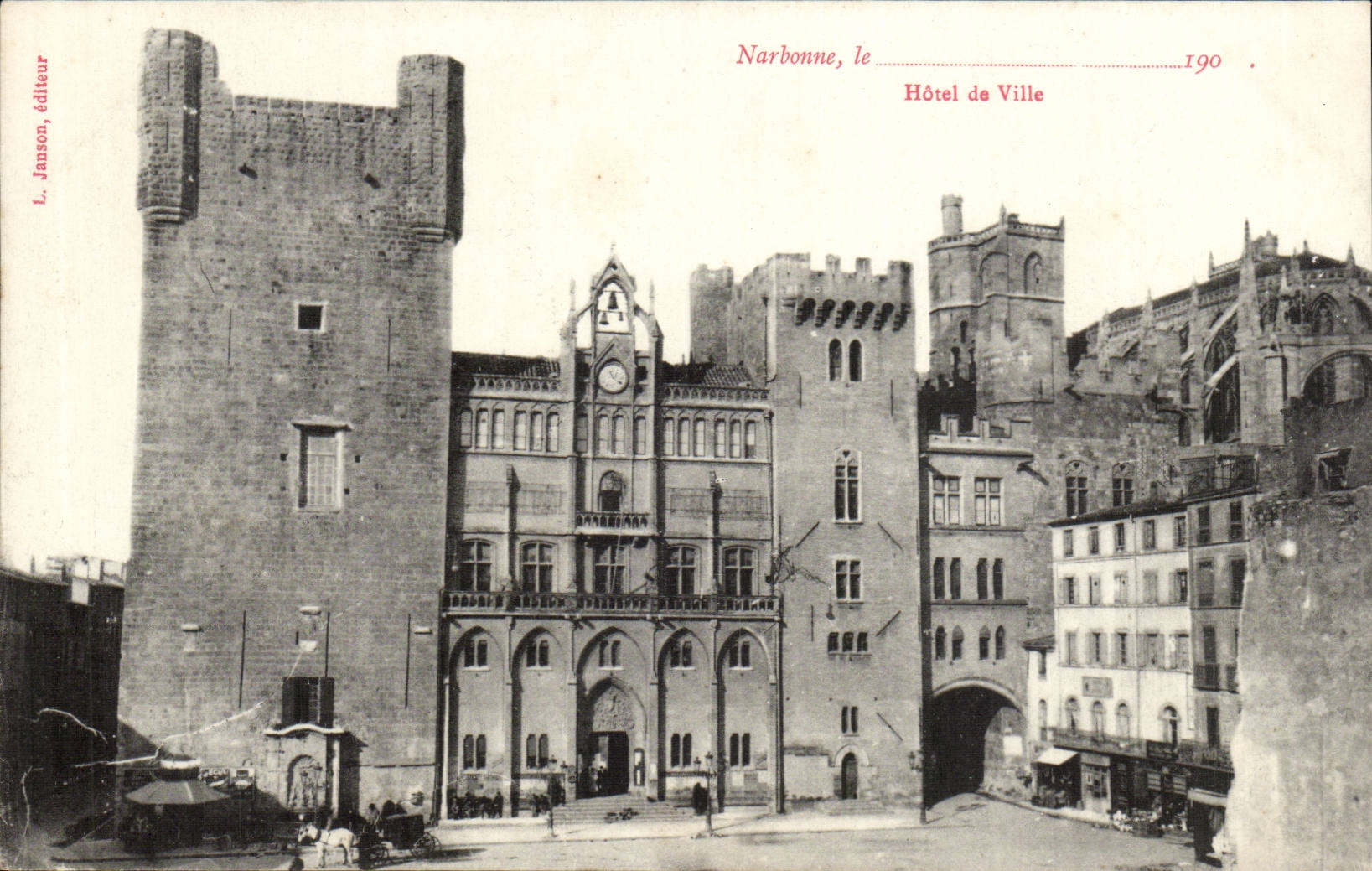 Narbonne cPA Rathaus