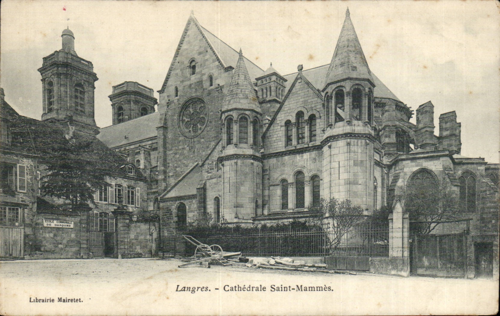 Langres CPa Cathedral Saint Mammes