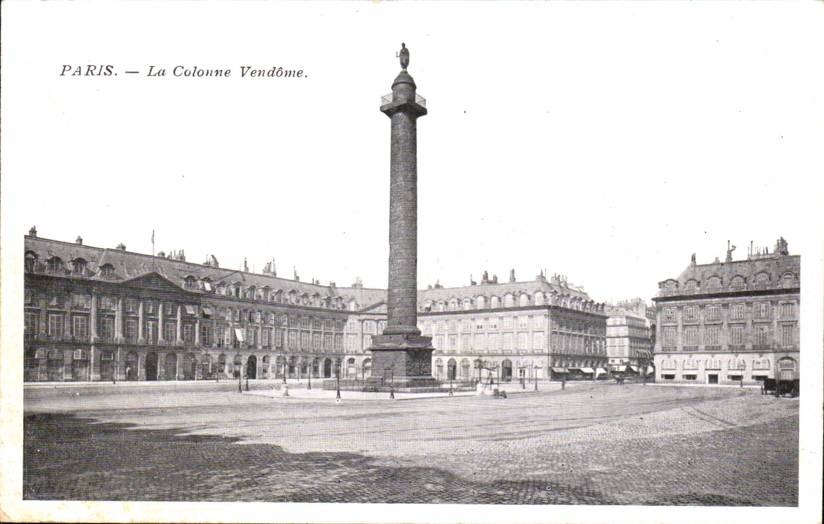 Paris CPA the Vendome column