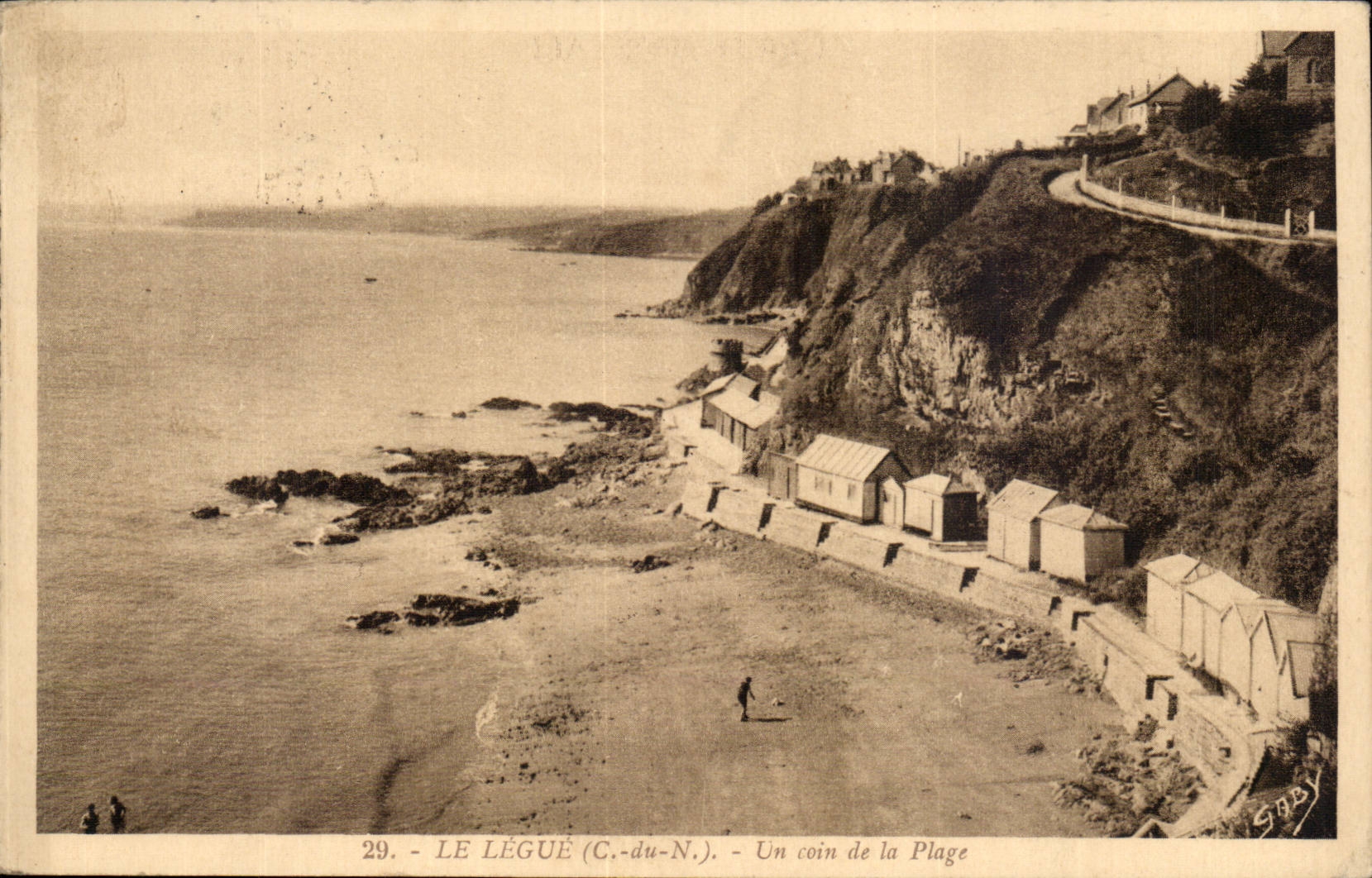 Le Legue CPA Un coin de la plage