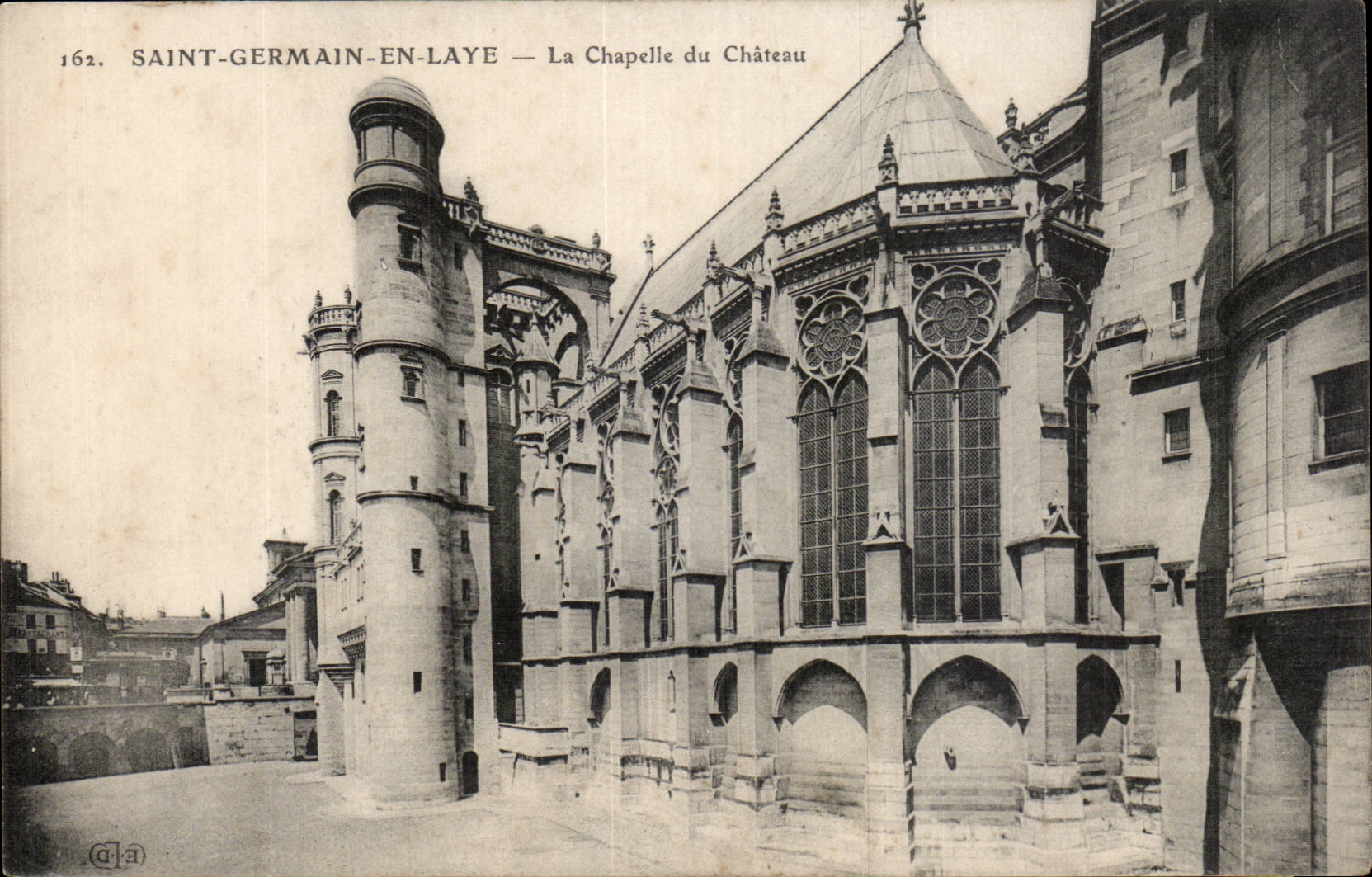 Saint Germain en Laye CPA La chapelle du chateau