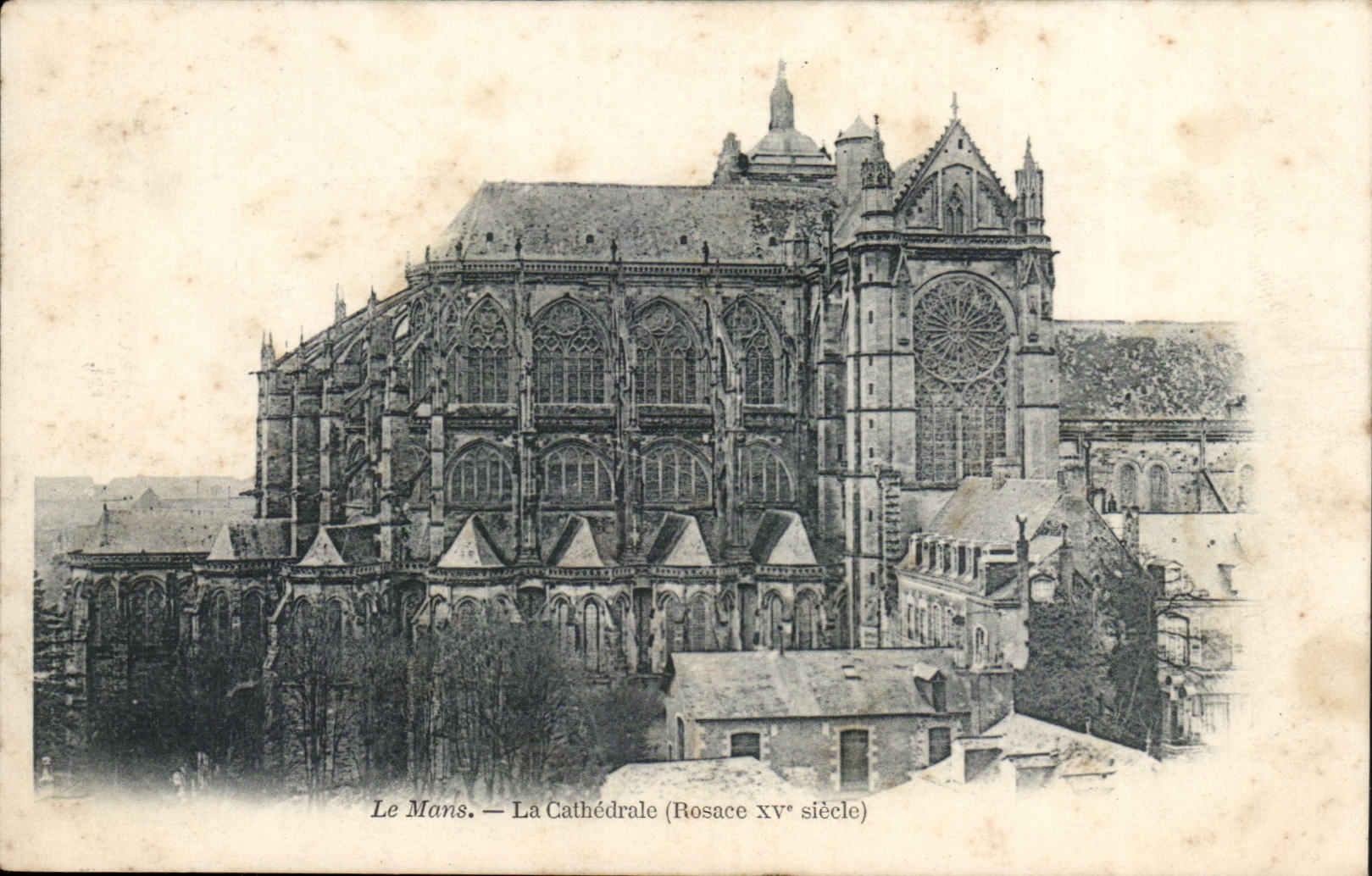 Mans CPA the cathedral Saint Julien