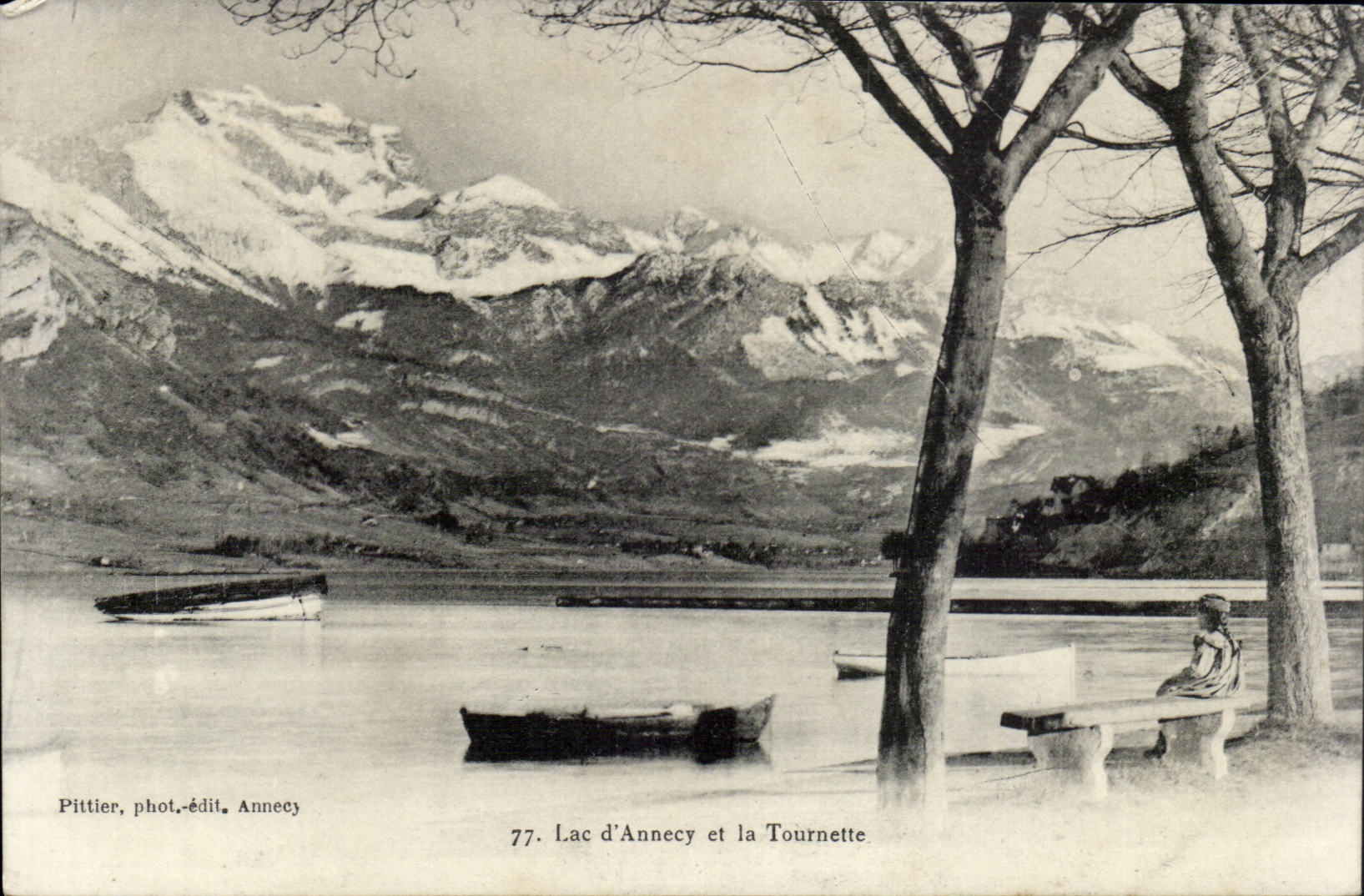 CPA Lake Annecy and the Spinner