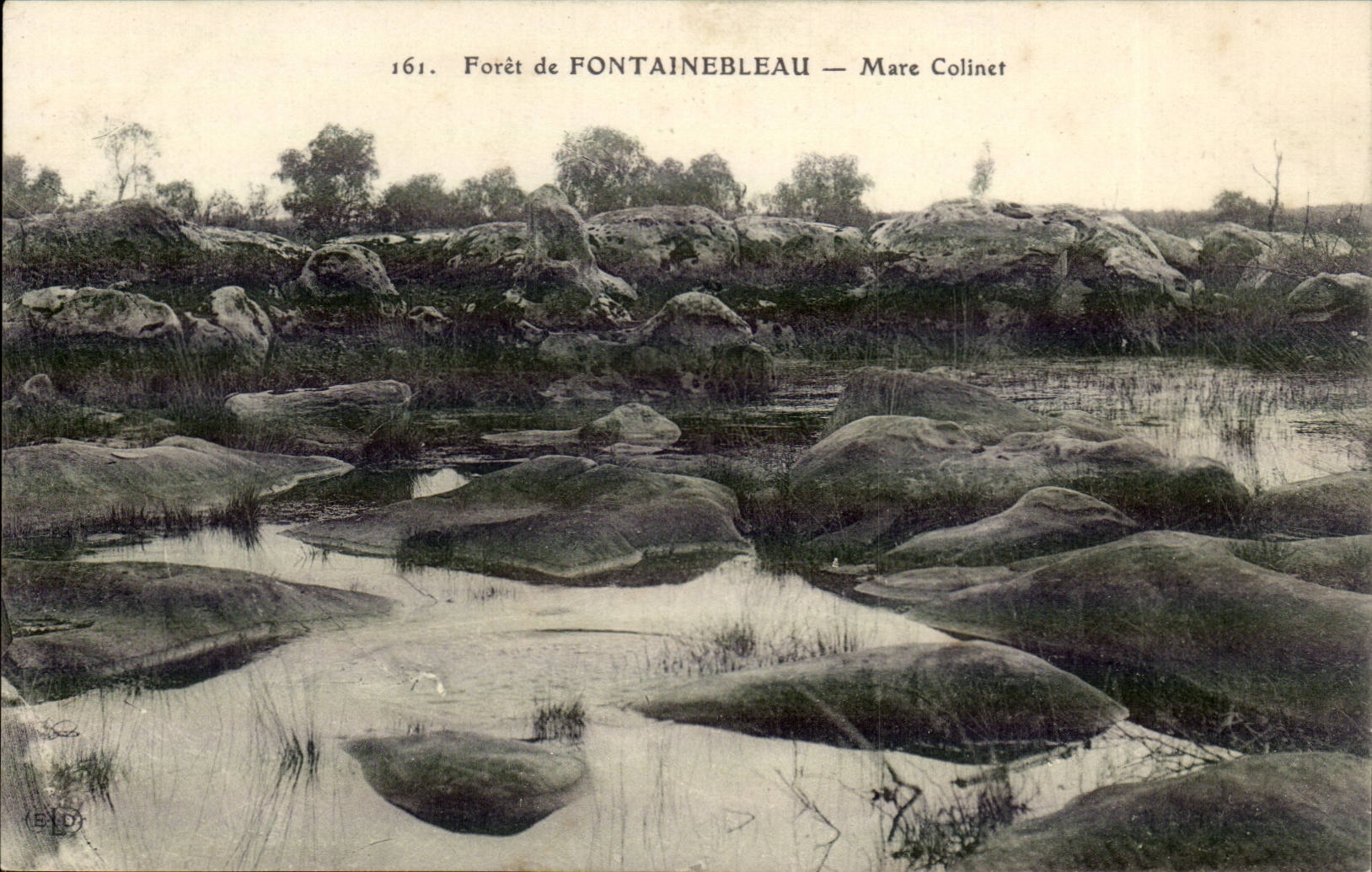 CPA Drill of Fontainebleau Colinet Pond