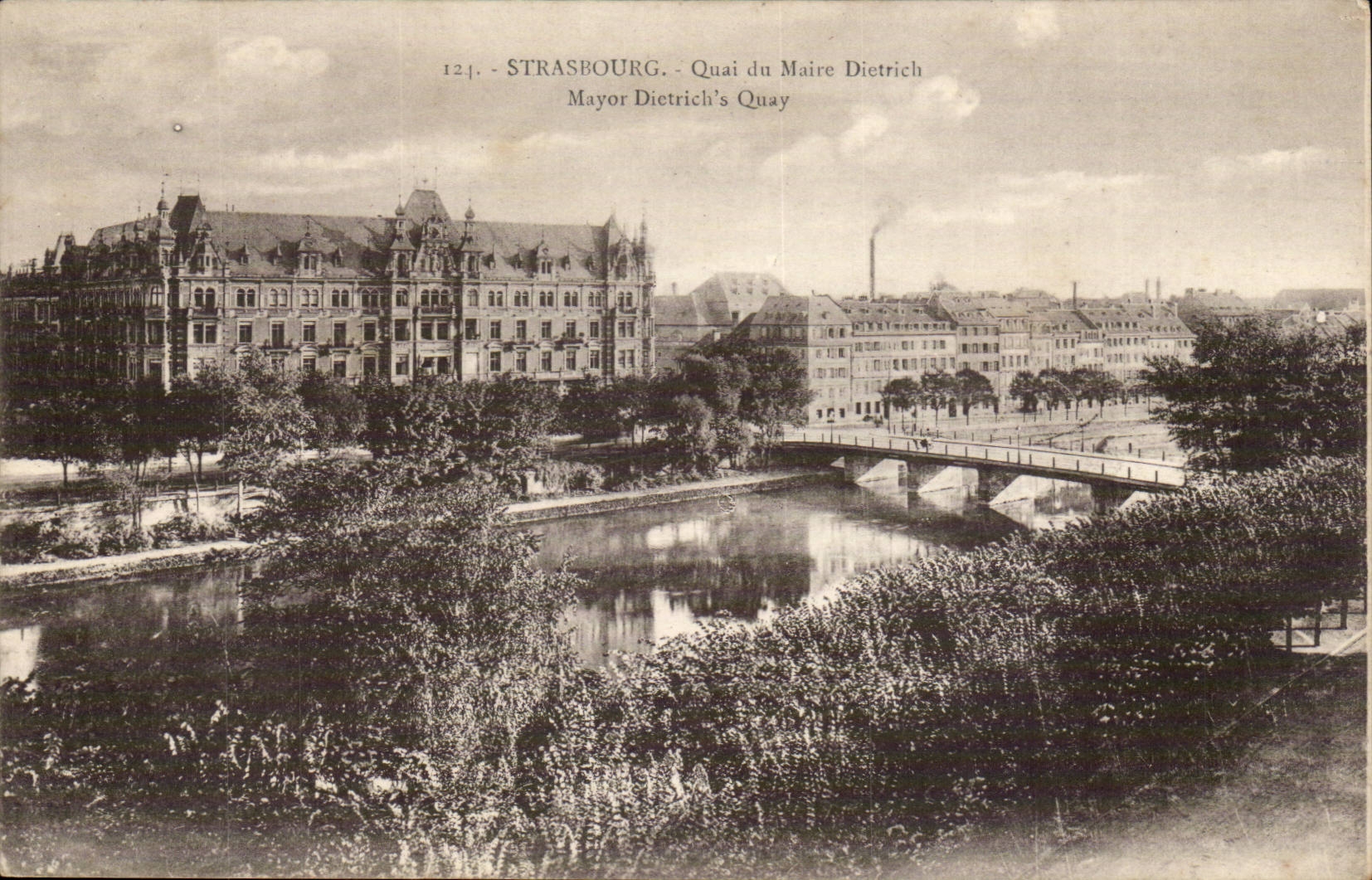 Strasbourg CPA Quay of the Dietrich Mayor