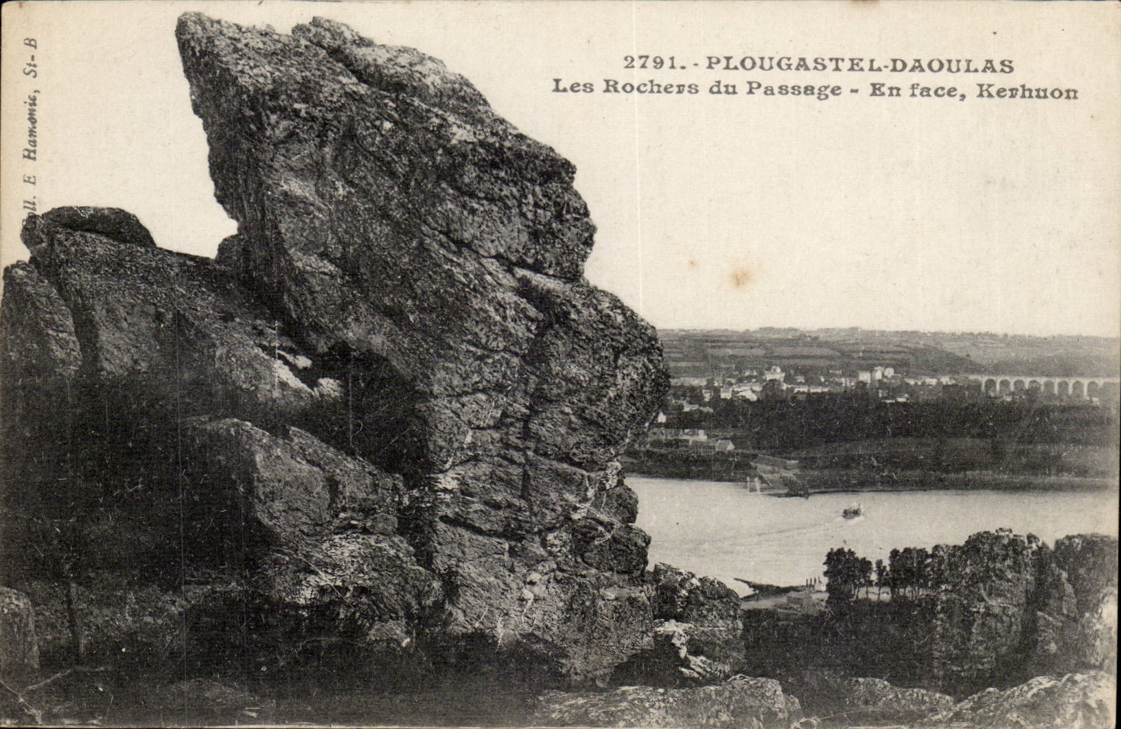 Plougastel dAoulas CPA les rochers du passage En face Kerhuon