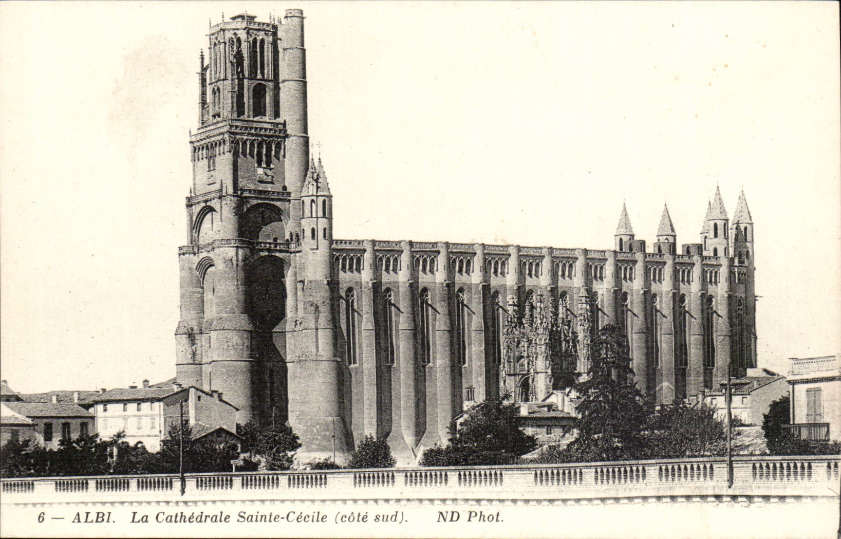 Albi CPA die heilige Kathedrale Cecile